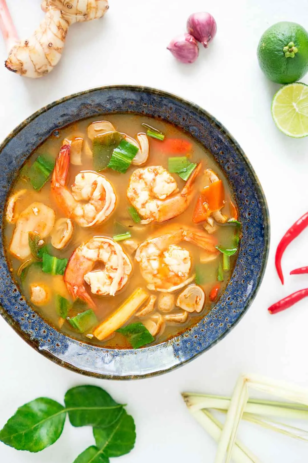 Thai Lemongrass and Chile Soup