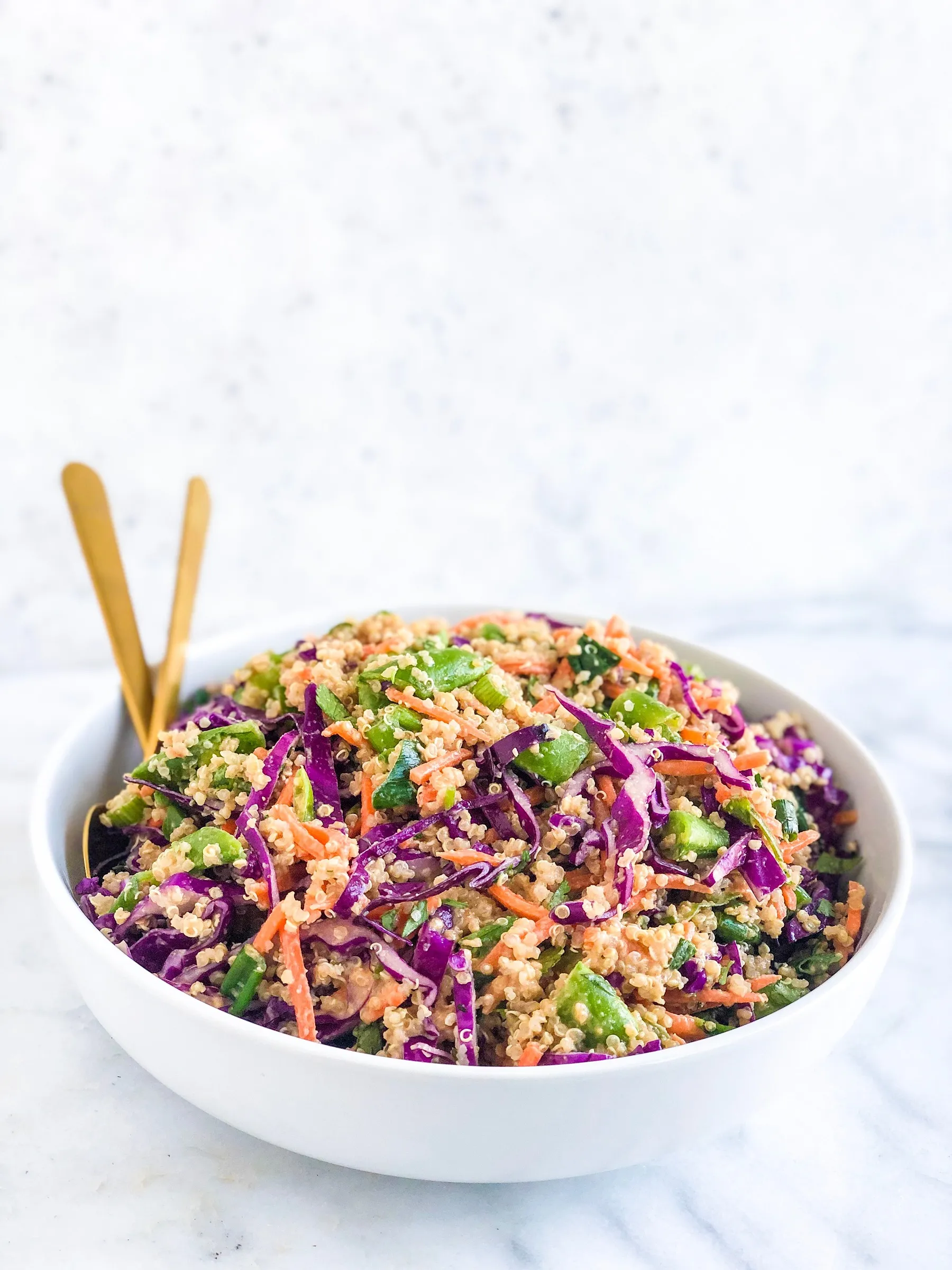 Thai Peanut Quinoa Salad