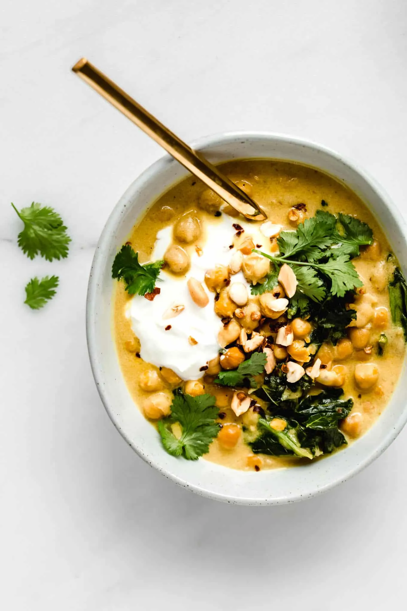 Thai Pumpkin Chickpea Coconut Curry