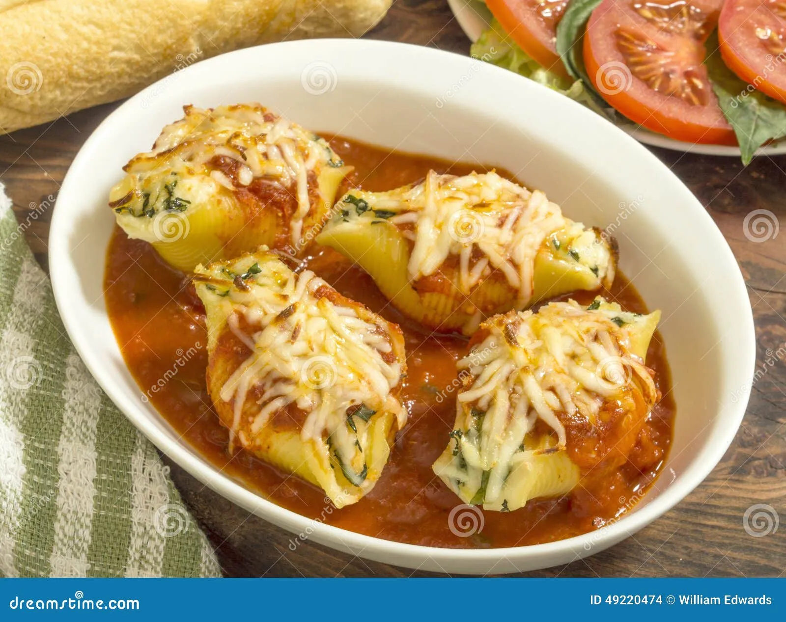 Three Cheese Jumbo Shells
