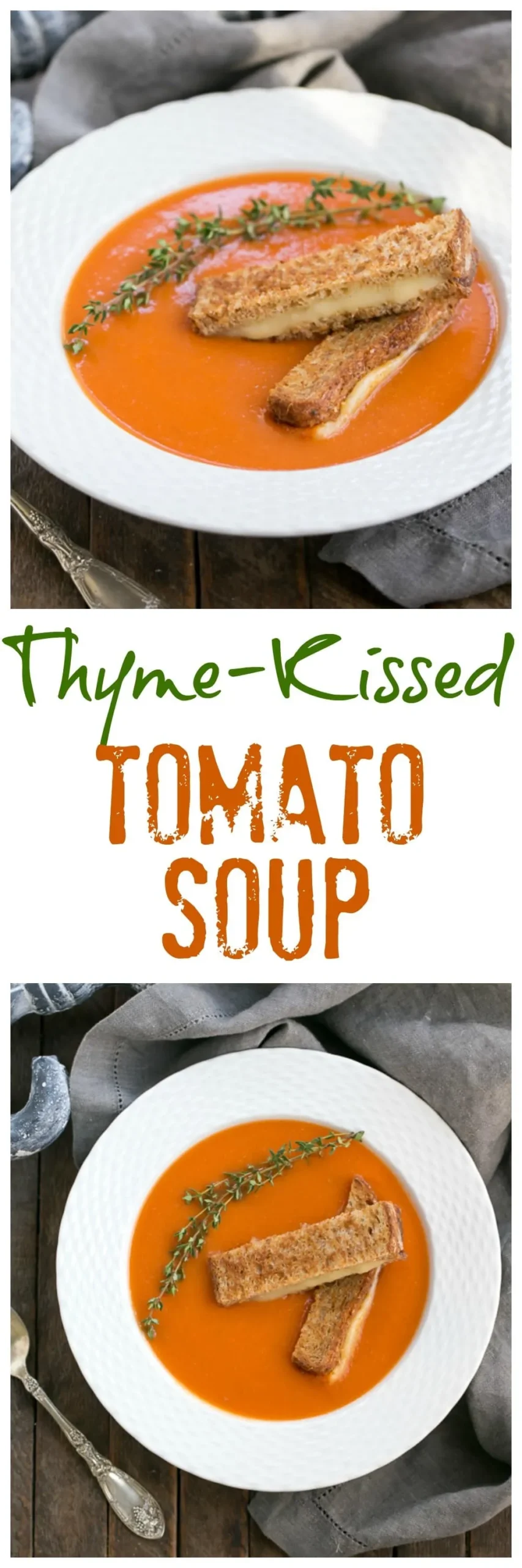 Thyme Kissed Tomato Soup