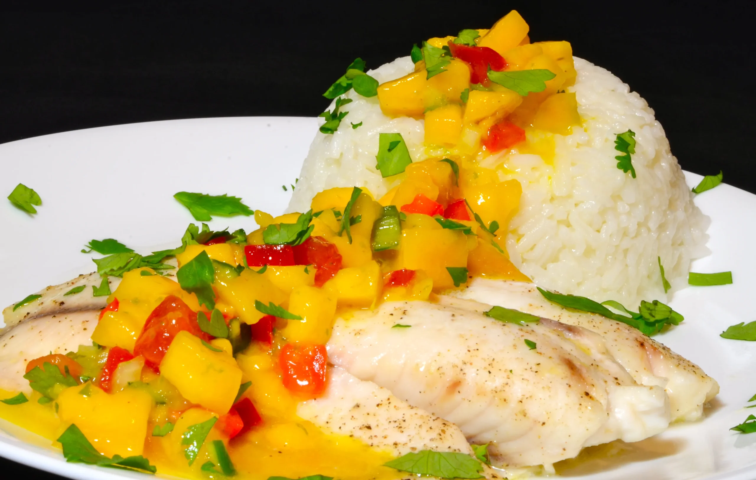 Tilapia with Mango Salsa
