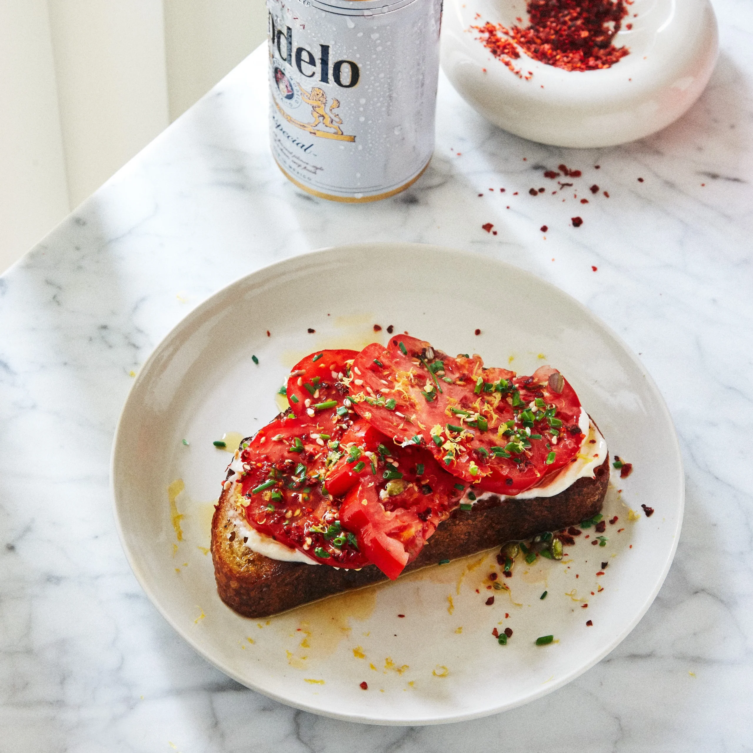 Toast with Tomato Gravy