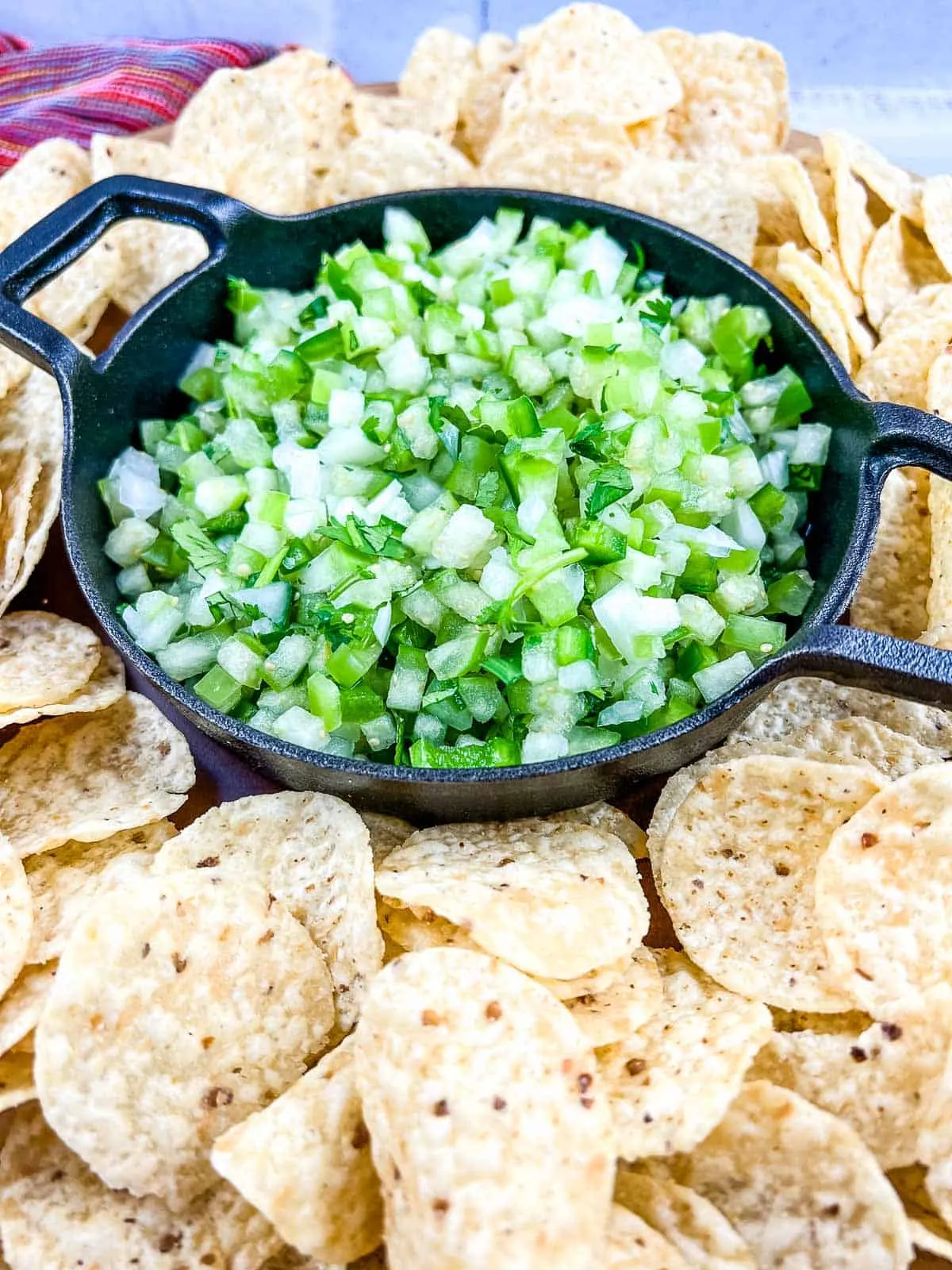 Tomatillo Pico de Gallo