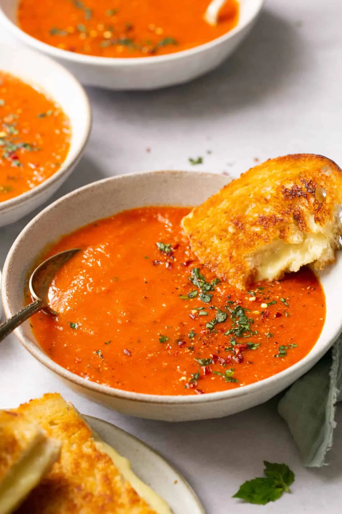 Tomato Soup and Grilled Cheese