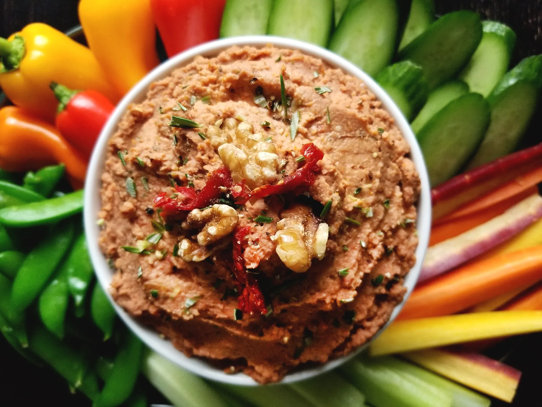 Tomato and Cannellini Beans Dip