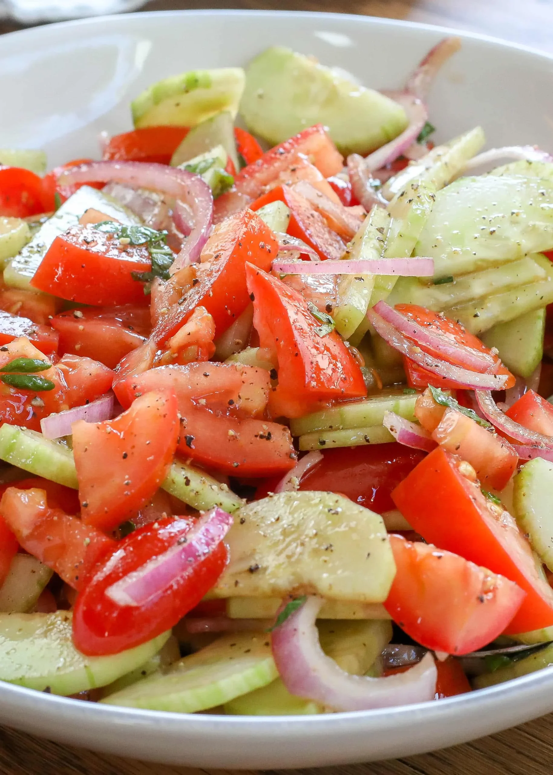 Tomato and Cucumber Salad
