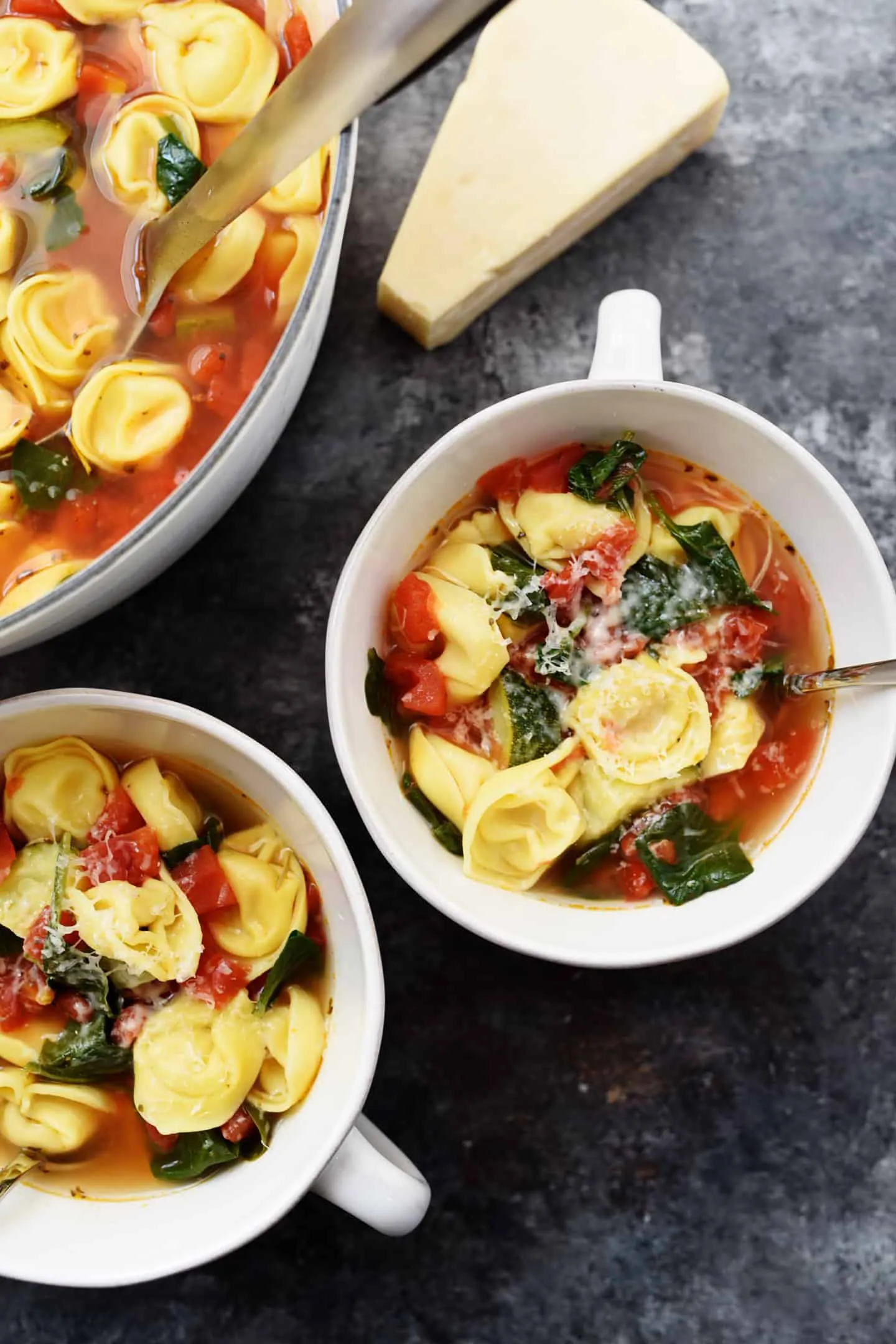 Tortellini and Vegetable Soup