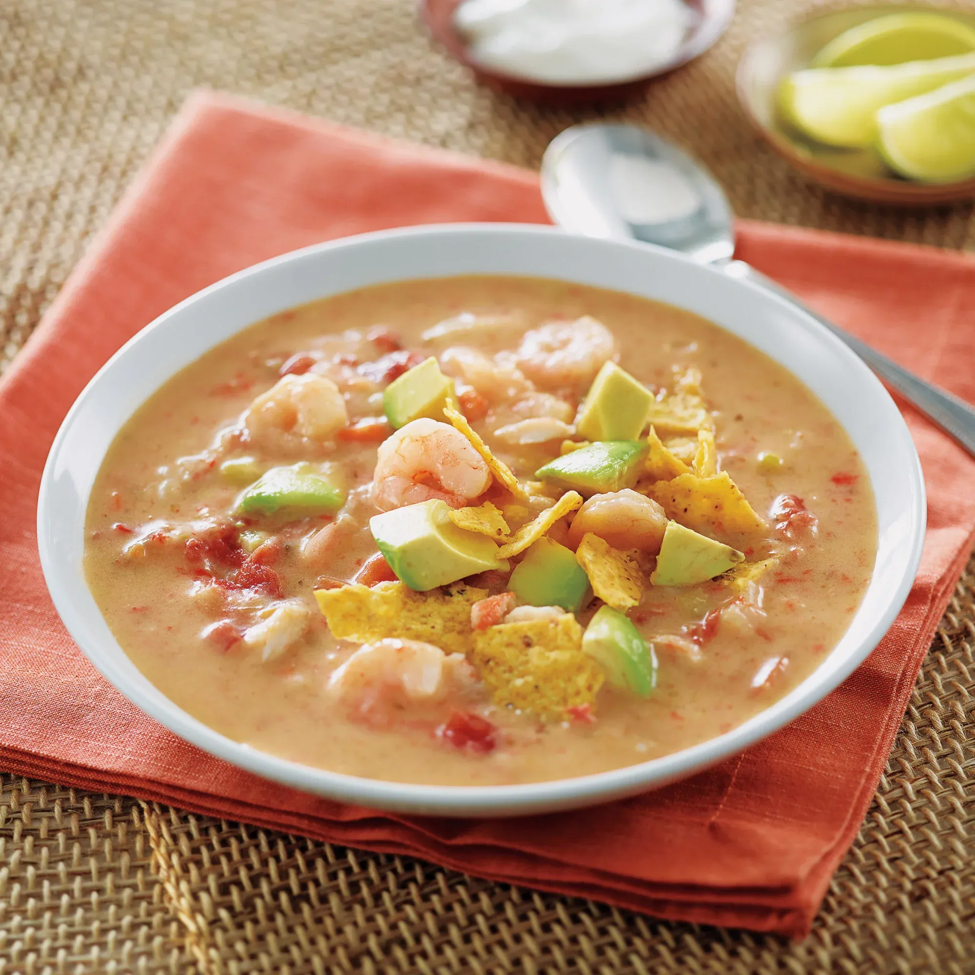 Tortilla Soup Seafood Bisque