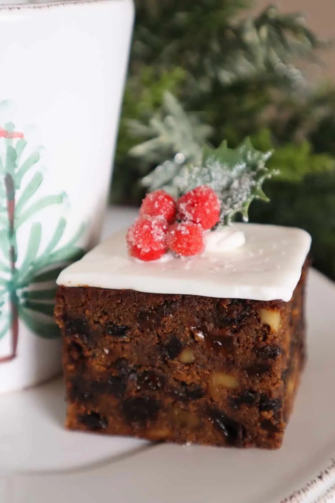Traditional British Christmas Cake