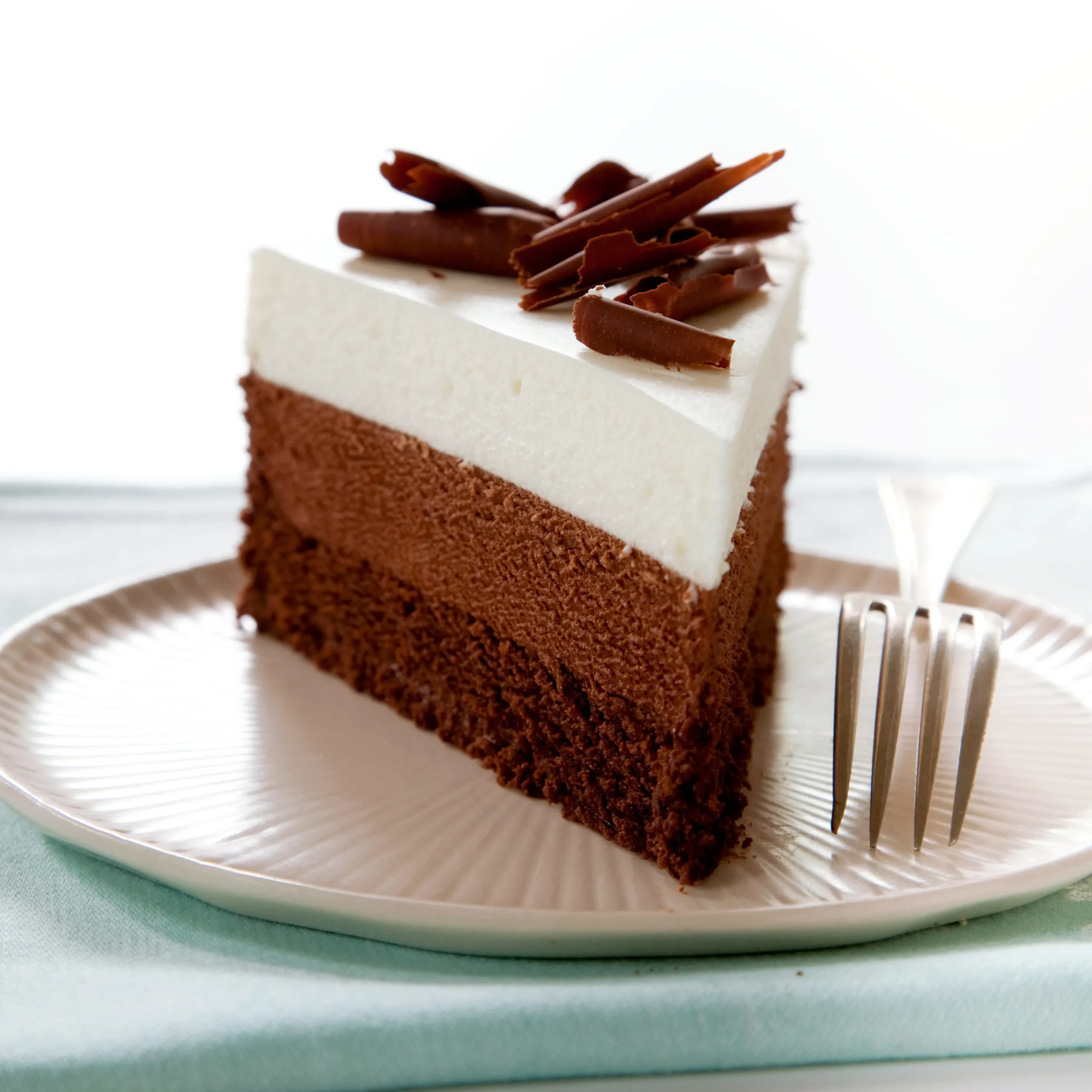 Triple Chocolate Mousse Cake