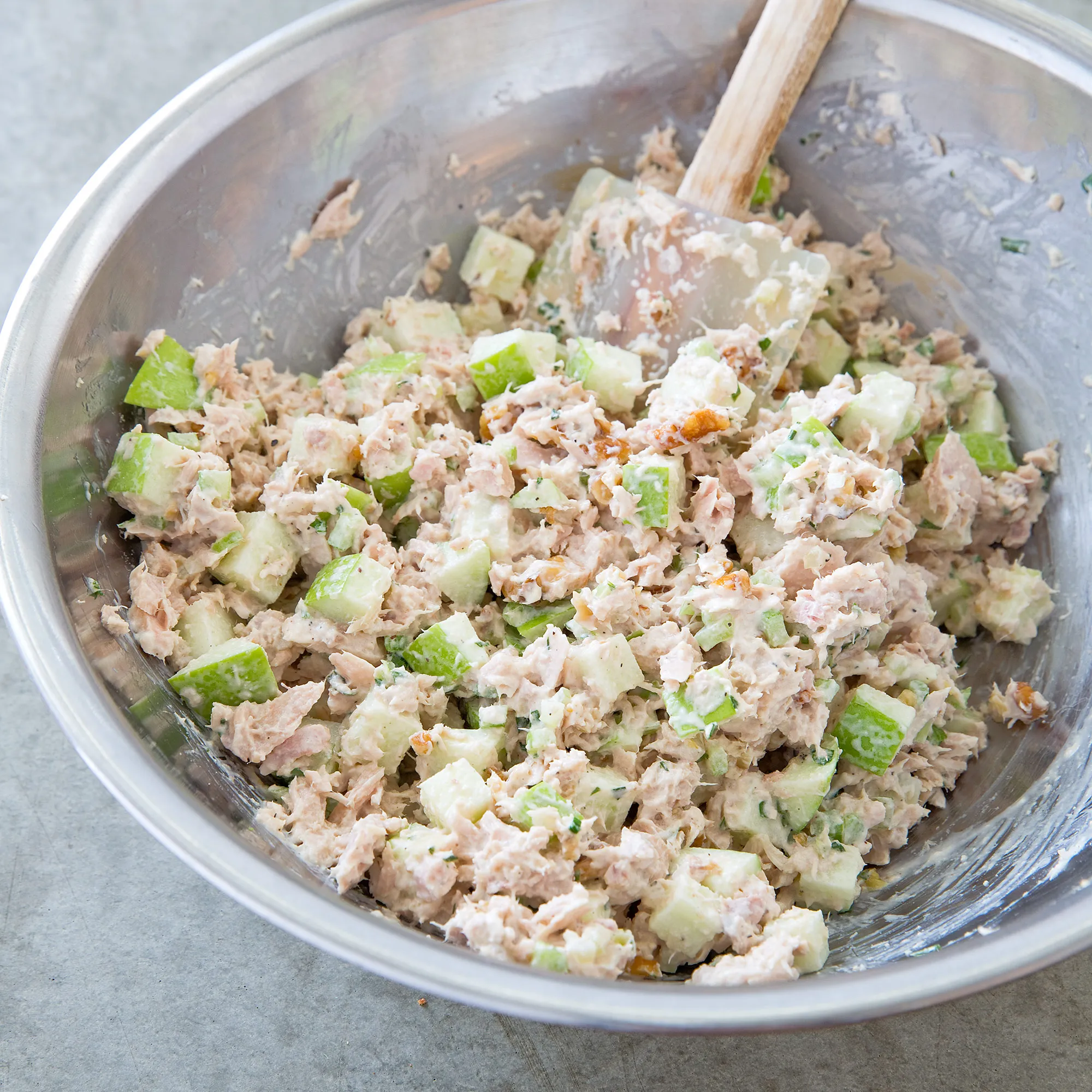 Tuna Apple Peanut Salad