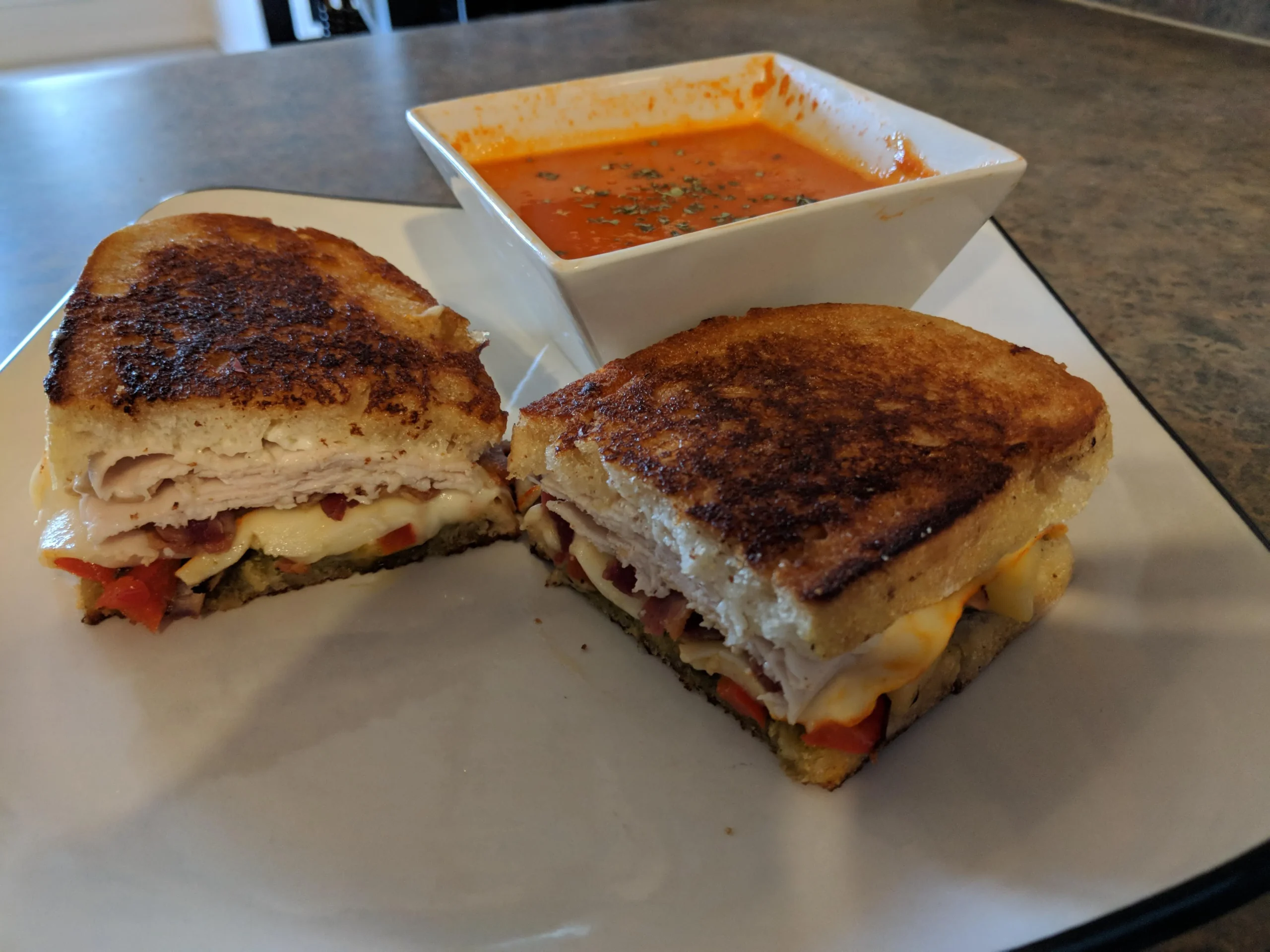 Turkey Bacon Tomato Soup