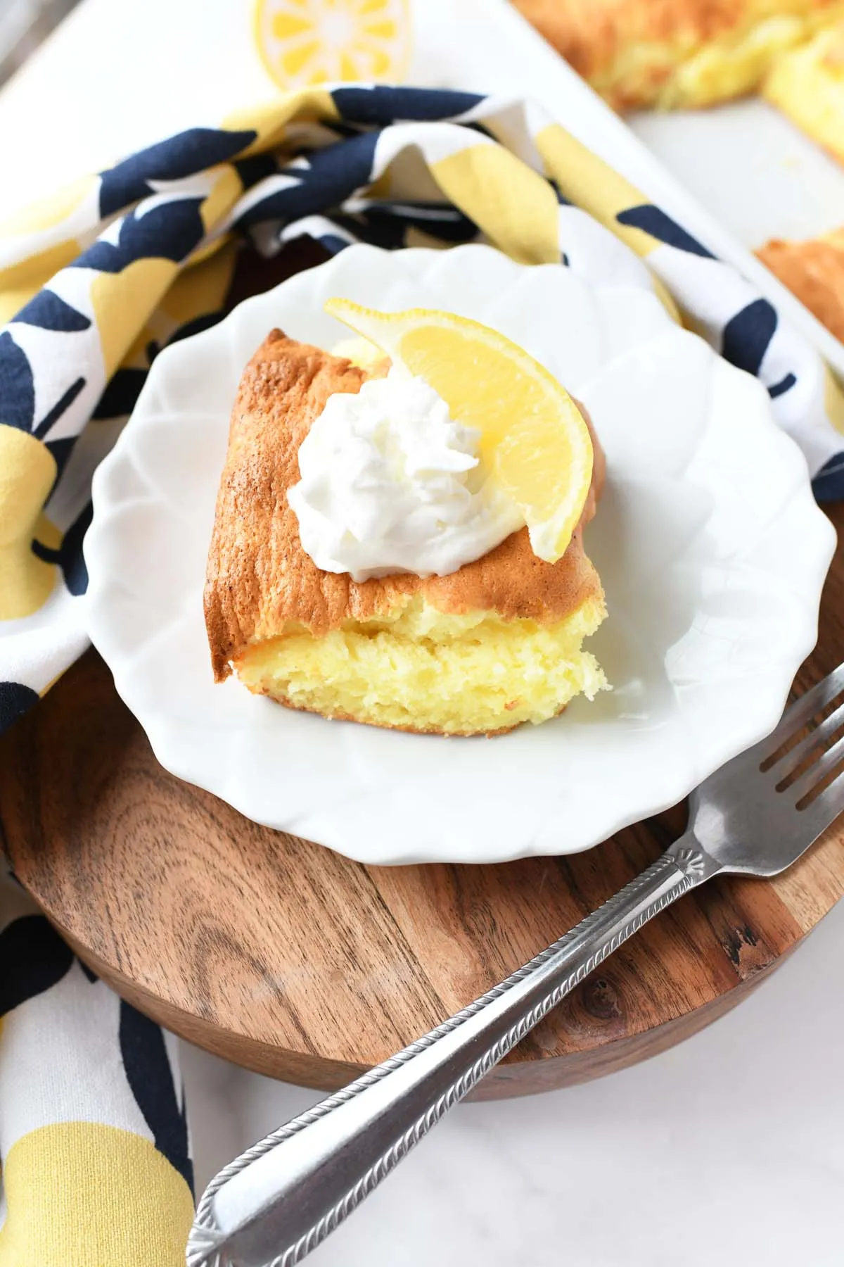 Two Ingredient Lemon Cakes