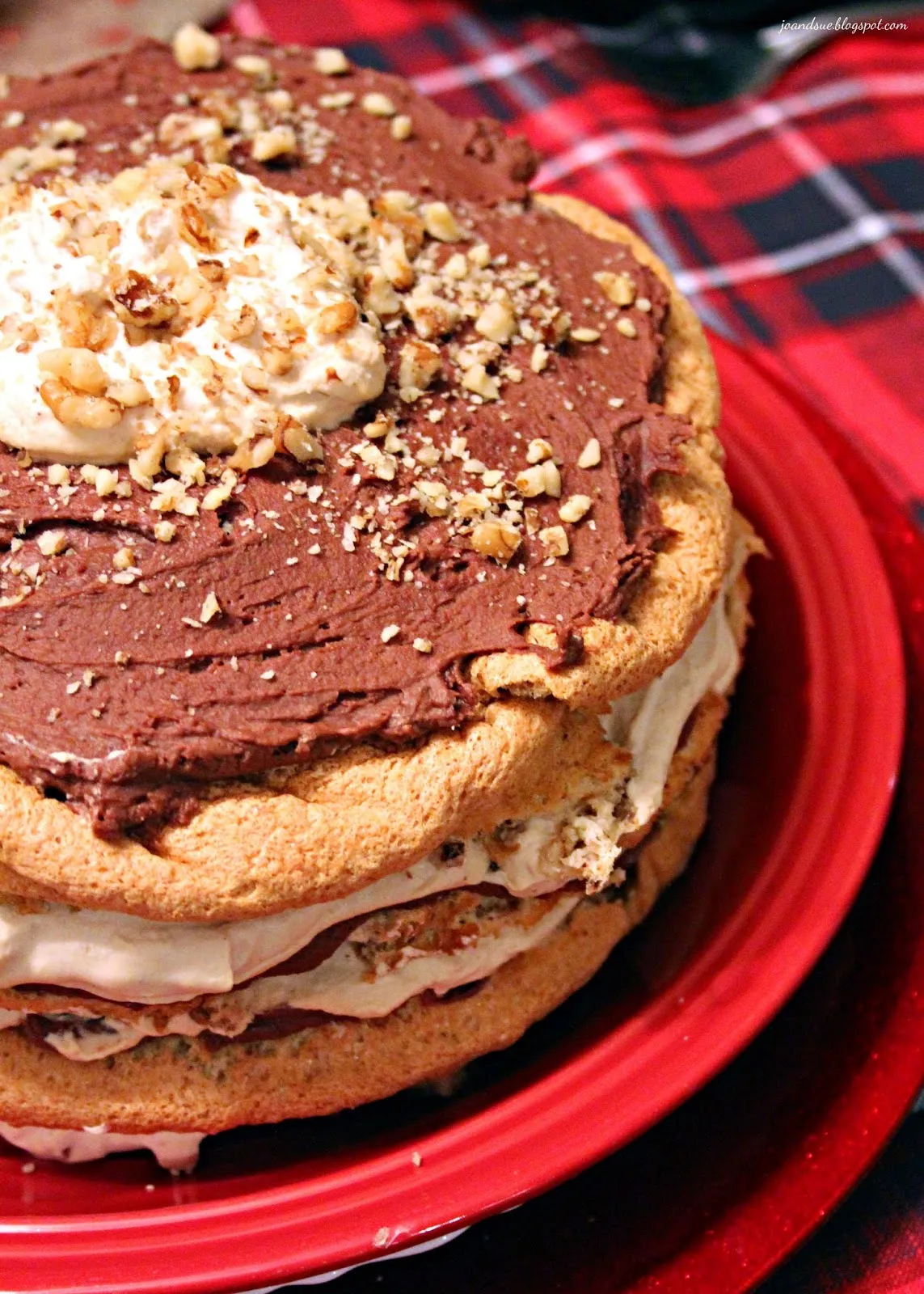 Ukrainian Festive Walnut Torte