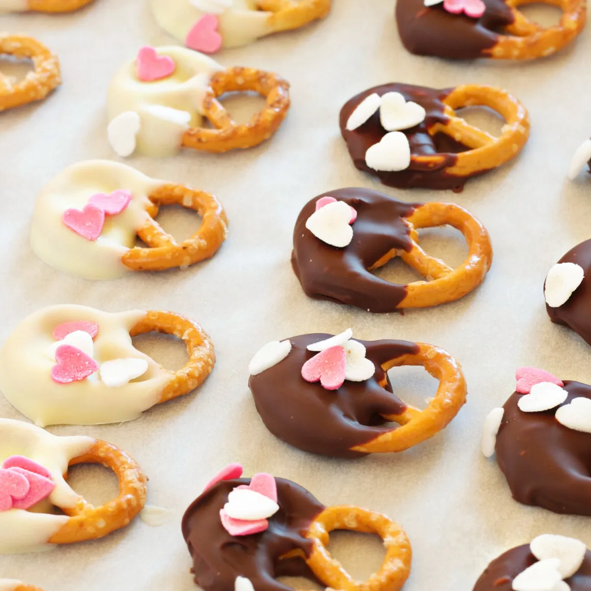 Valentine's Day Pretzel Treats