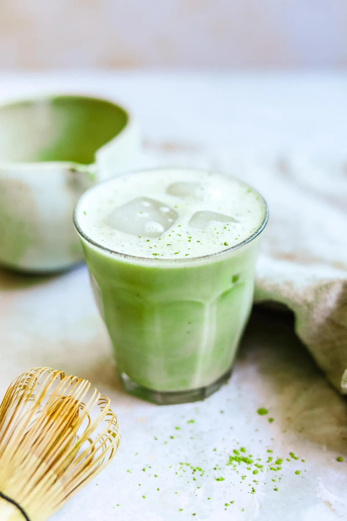 Vanilla Soy Matcha Latte
