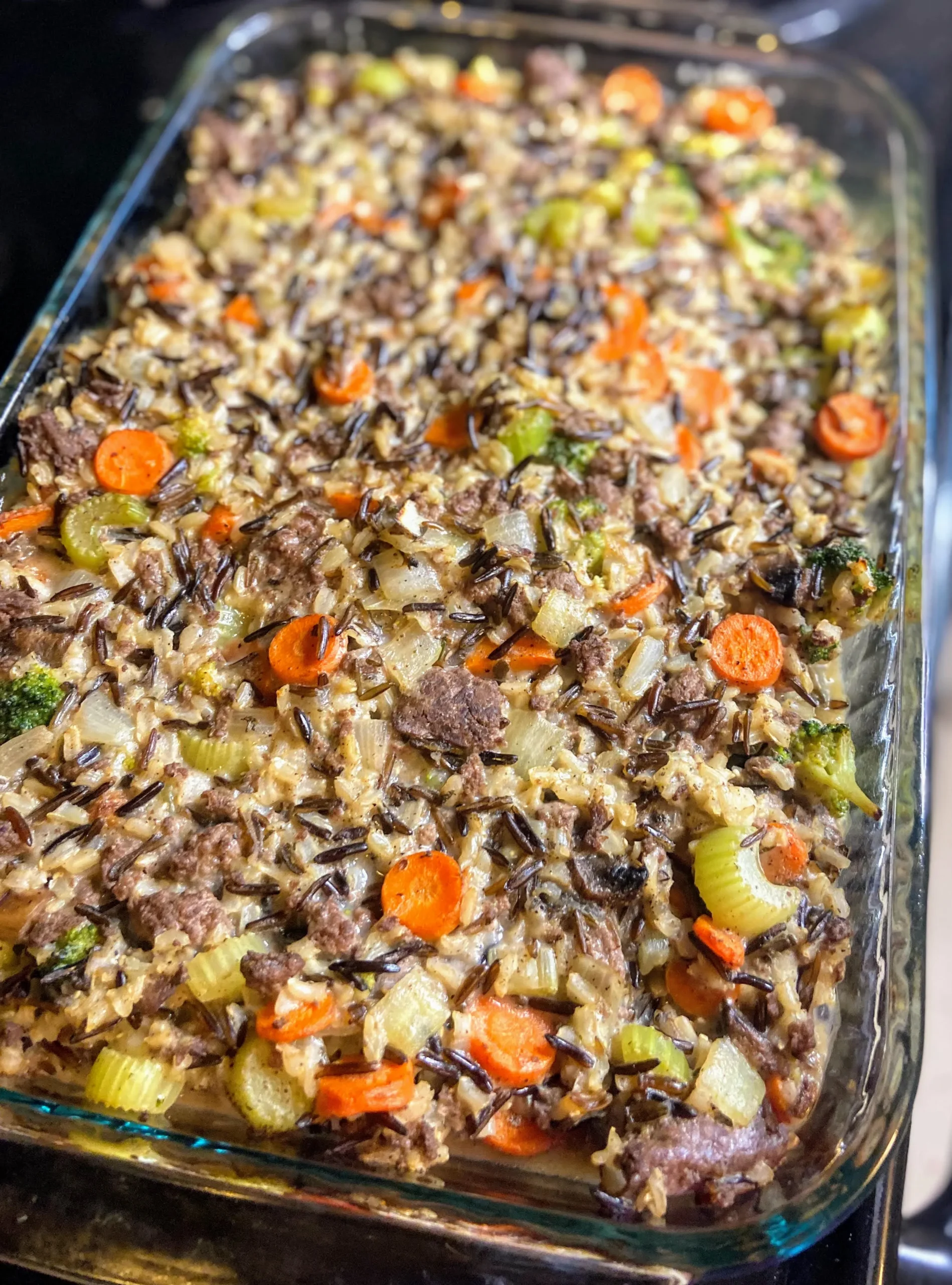 Veal and Wild Rice Casserole