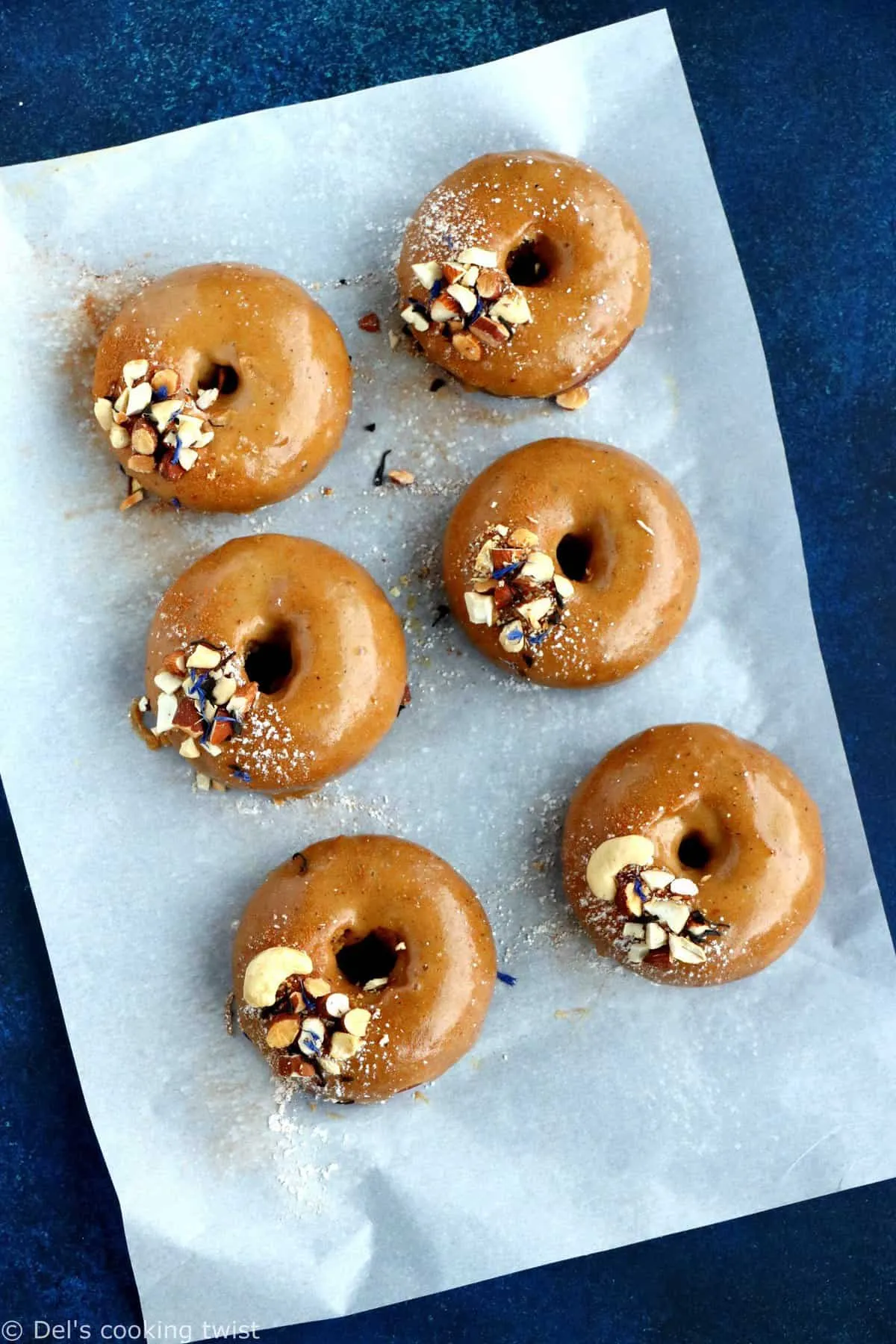 Vegan Cashew Banana Bread Donuts