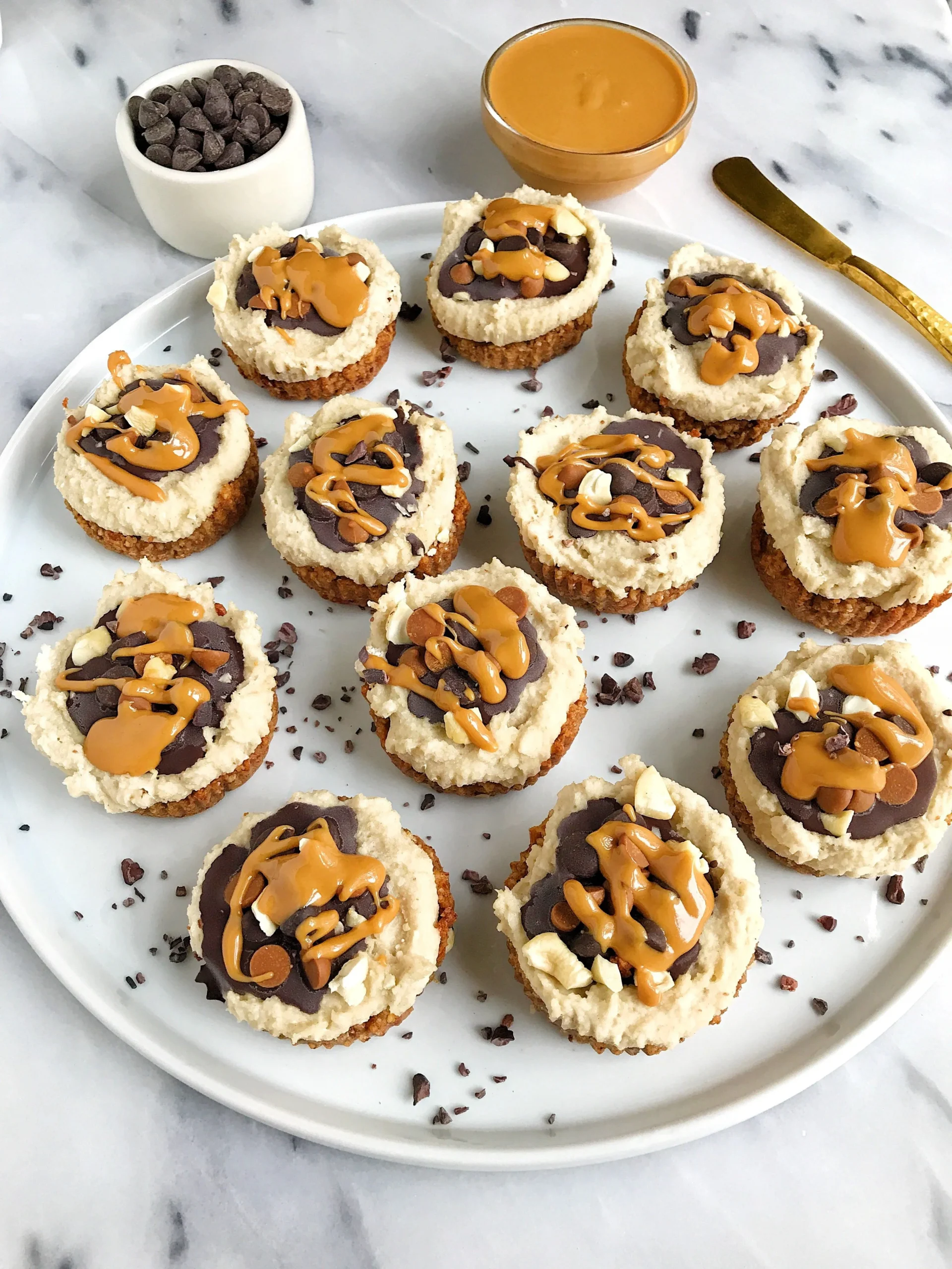 Vegan Cashew Cream Cheesecakes