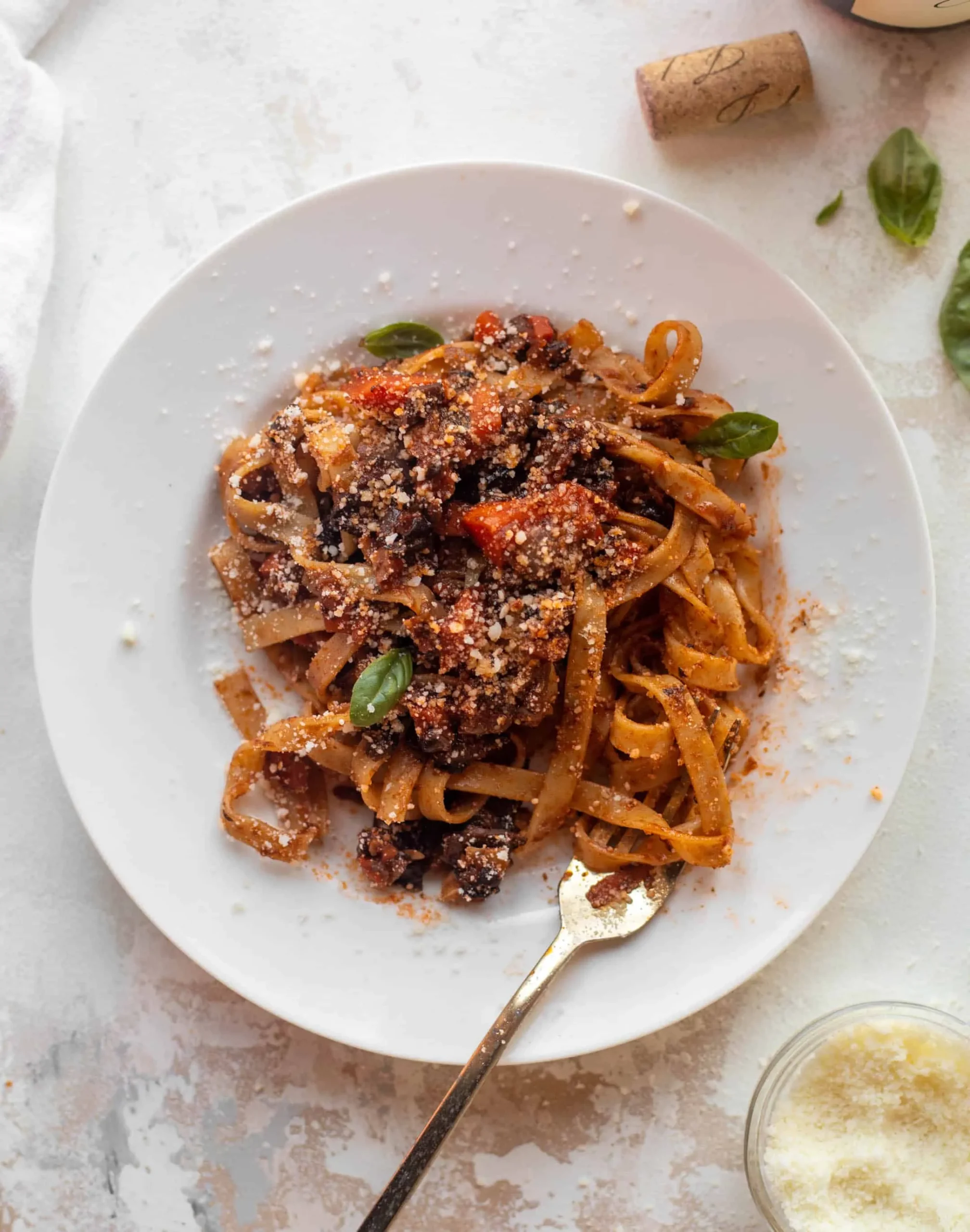 Vegan Charred Vegetable Ragu
