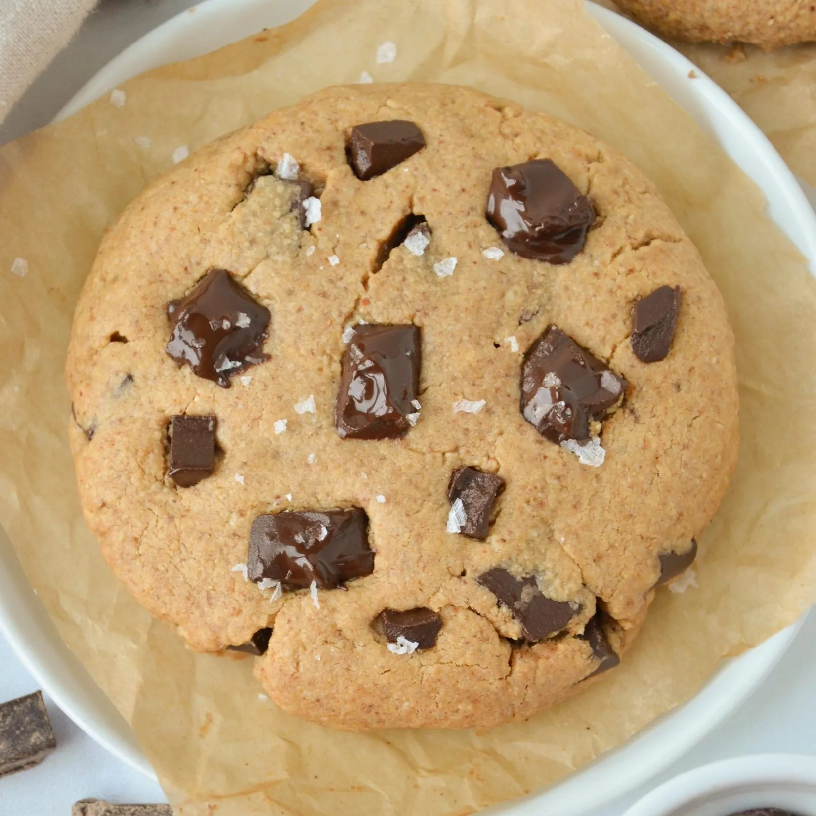 Vegan Chocolate Chip Cookies Small Batch