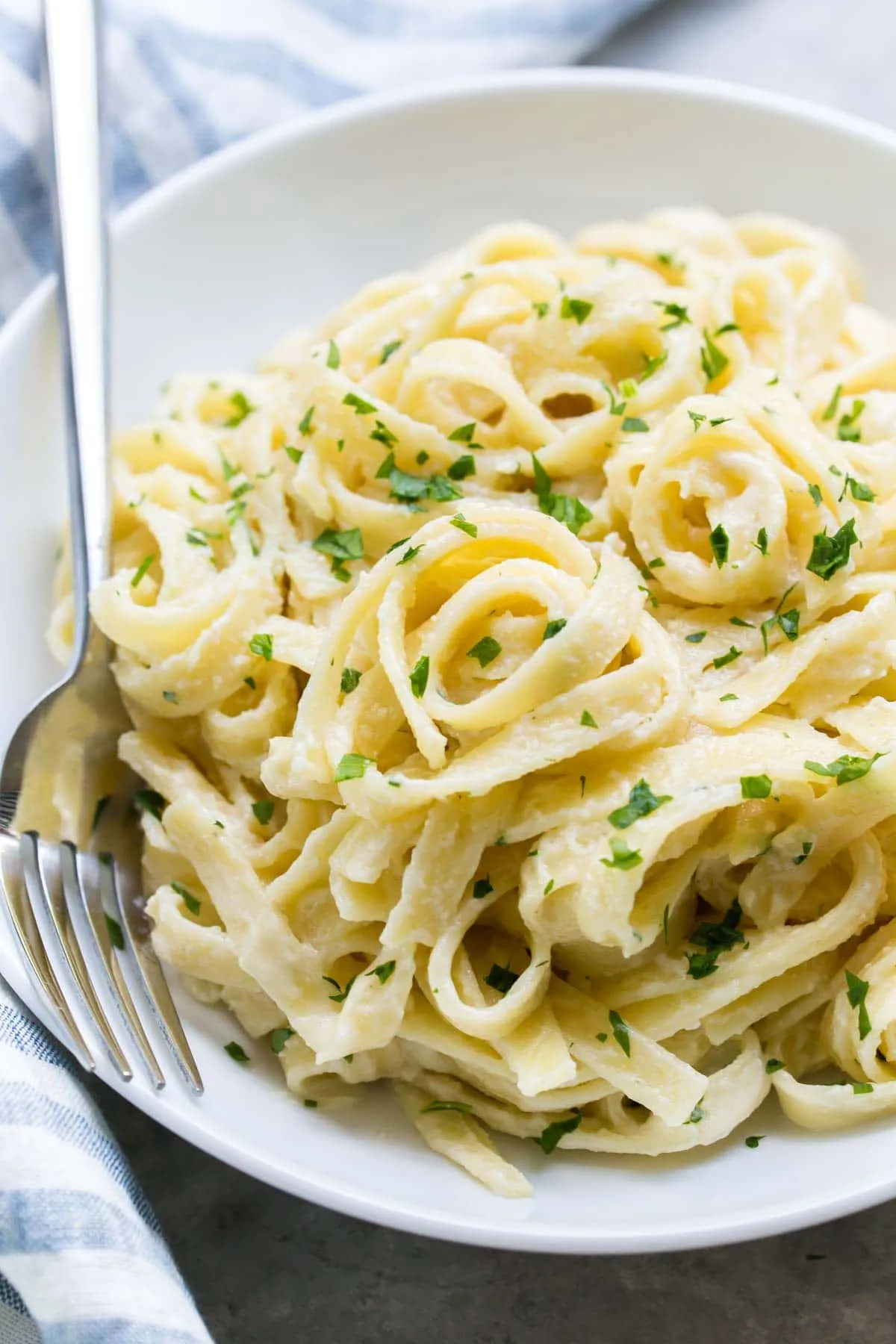 Vegan Cream Cheese Alfredo