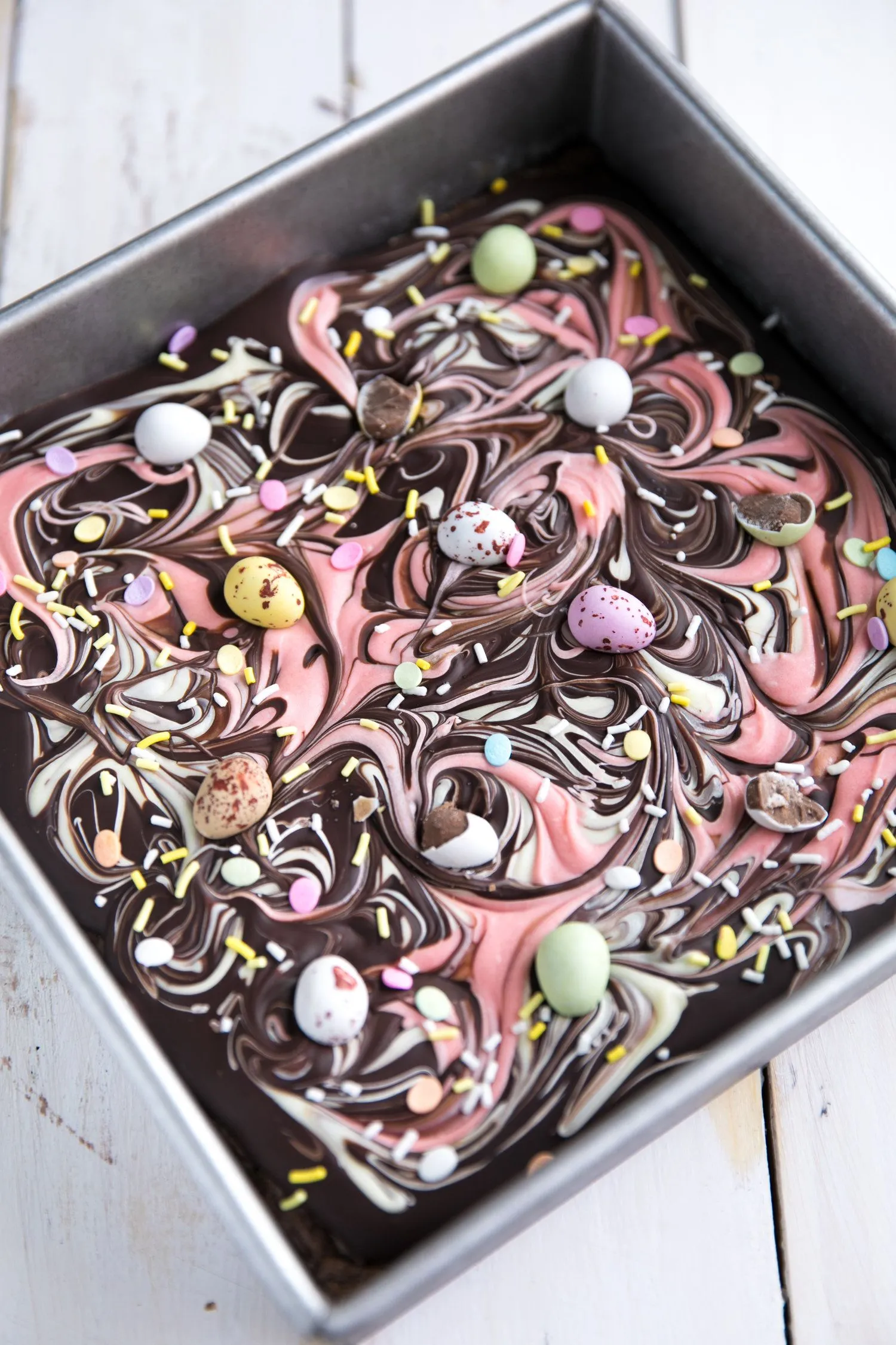 Vegan Easter Chocolate Brownies