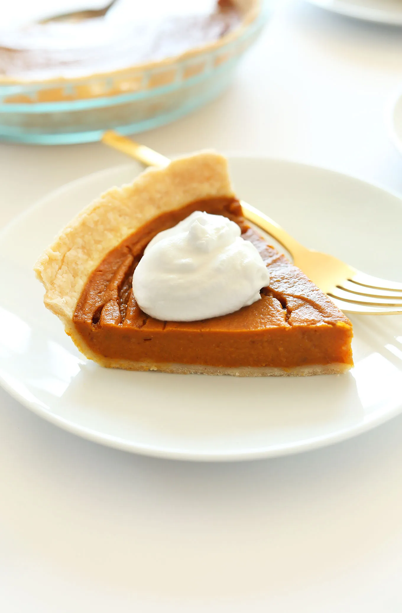 Vegan Gluten Free Pumpkin Pie