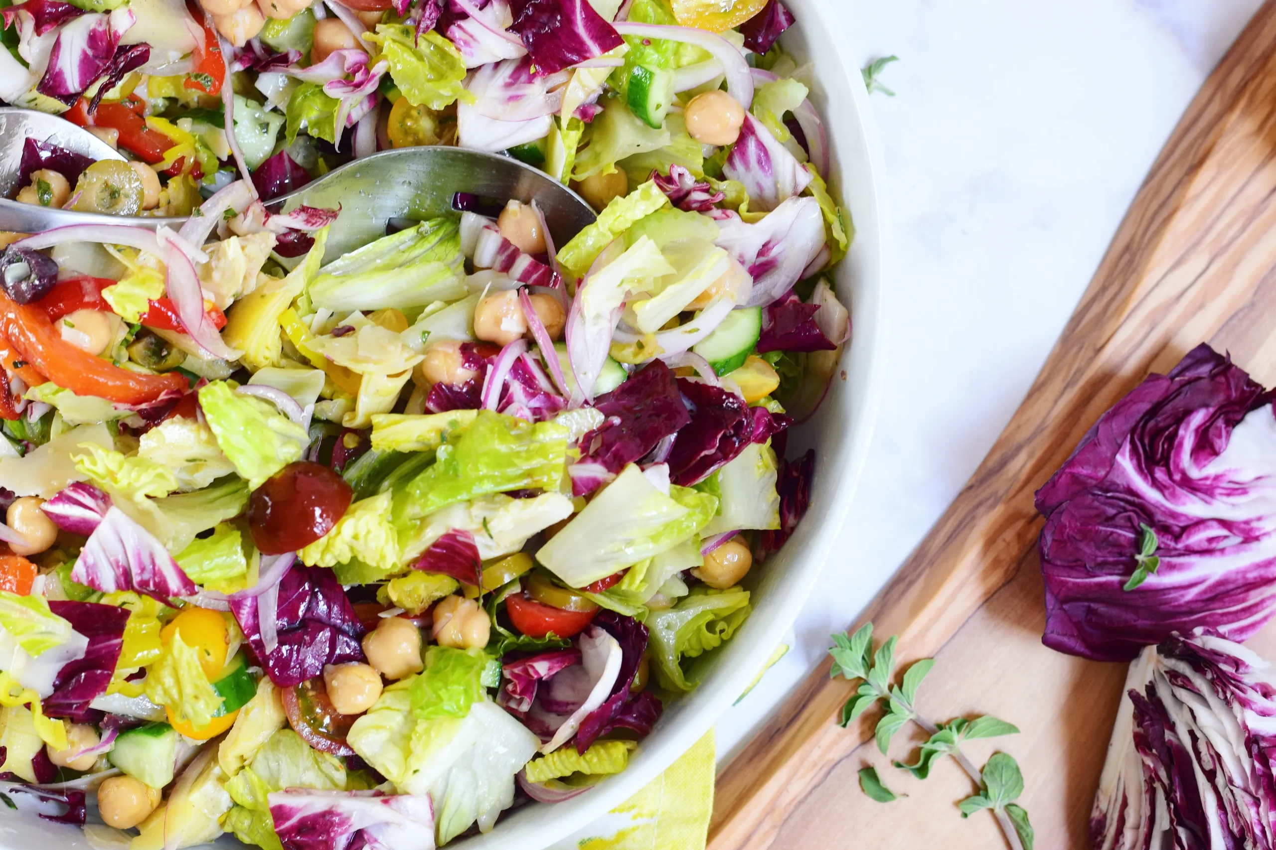 Vegan Italian Chopped Salad