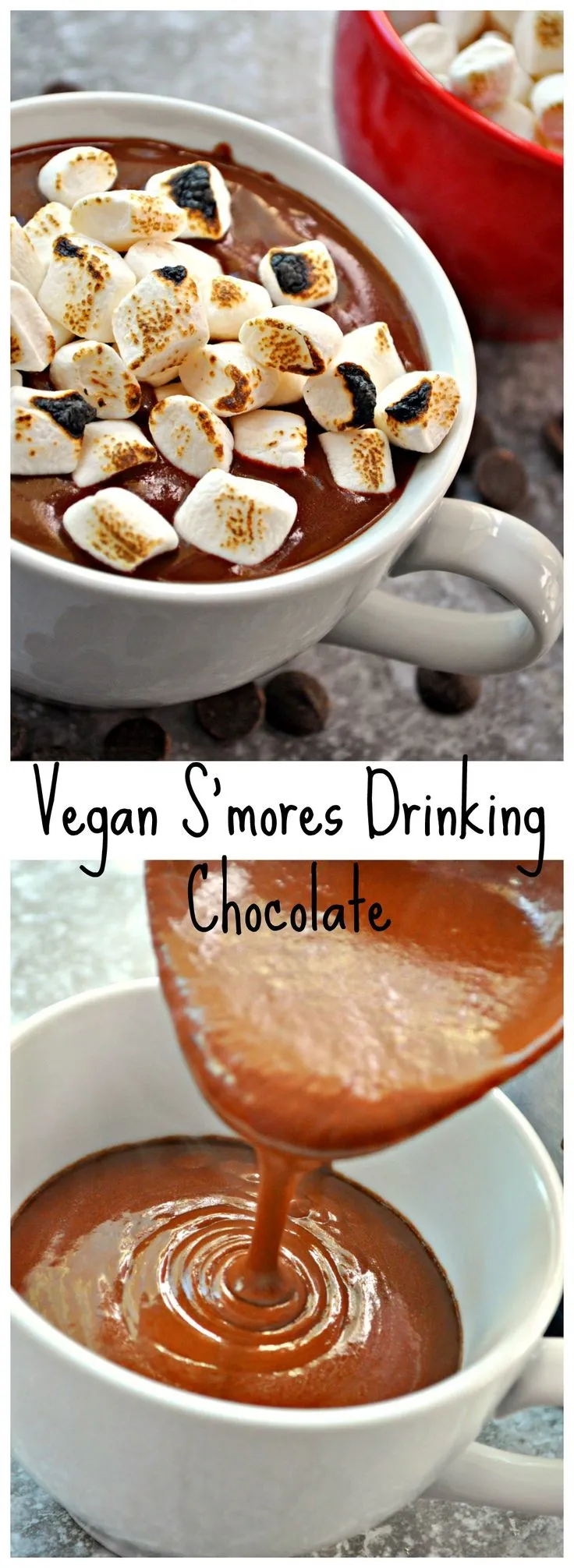 Vegan S'mores Drinking Chocolate