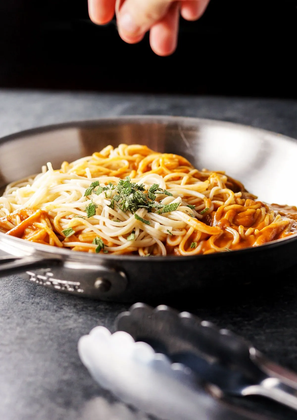 Vegan Tuscan Pumpkin Pasta Sauce