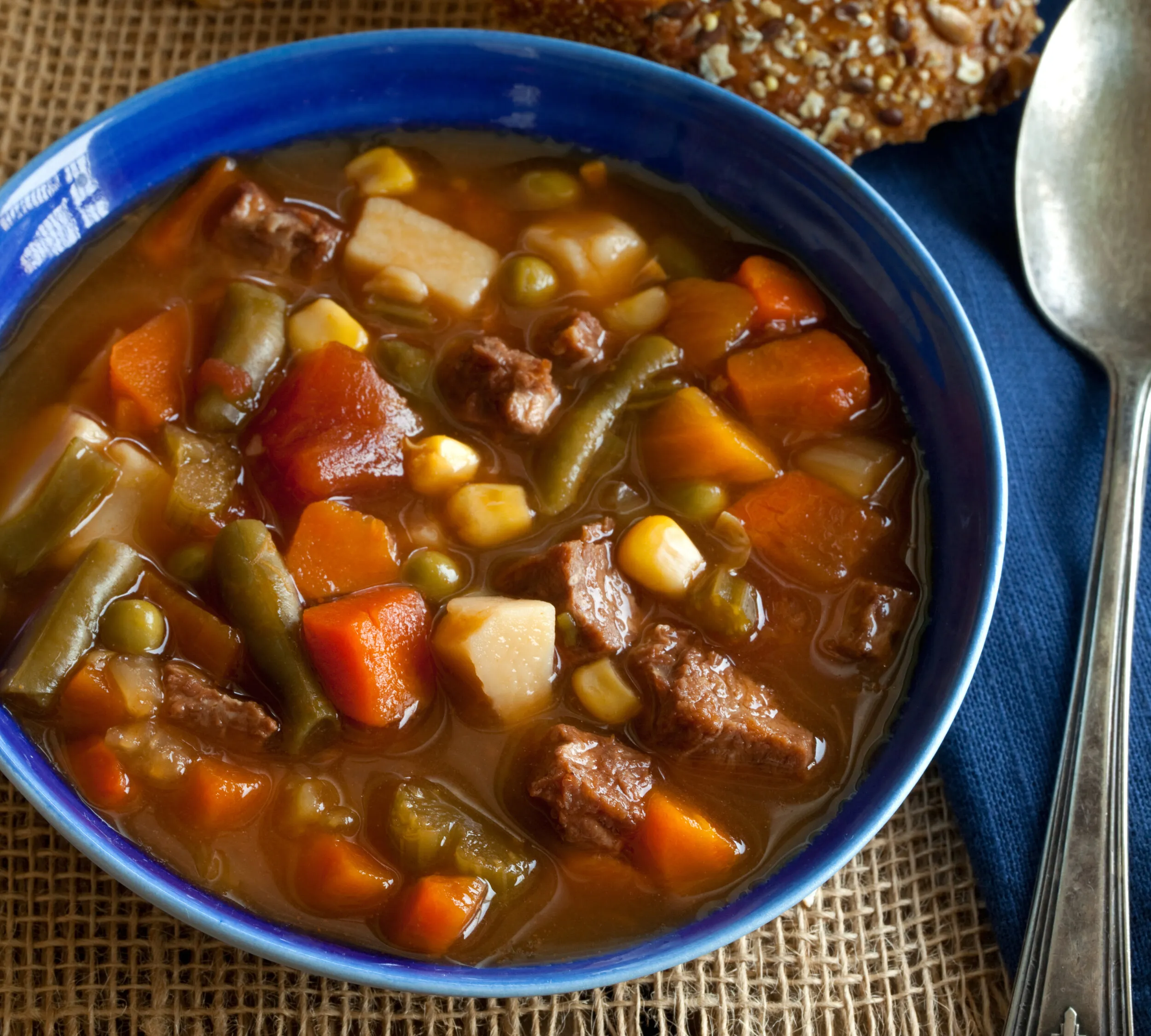Vegetable Beef Soup: An Antidote for Too Many Snickers