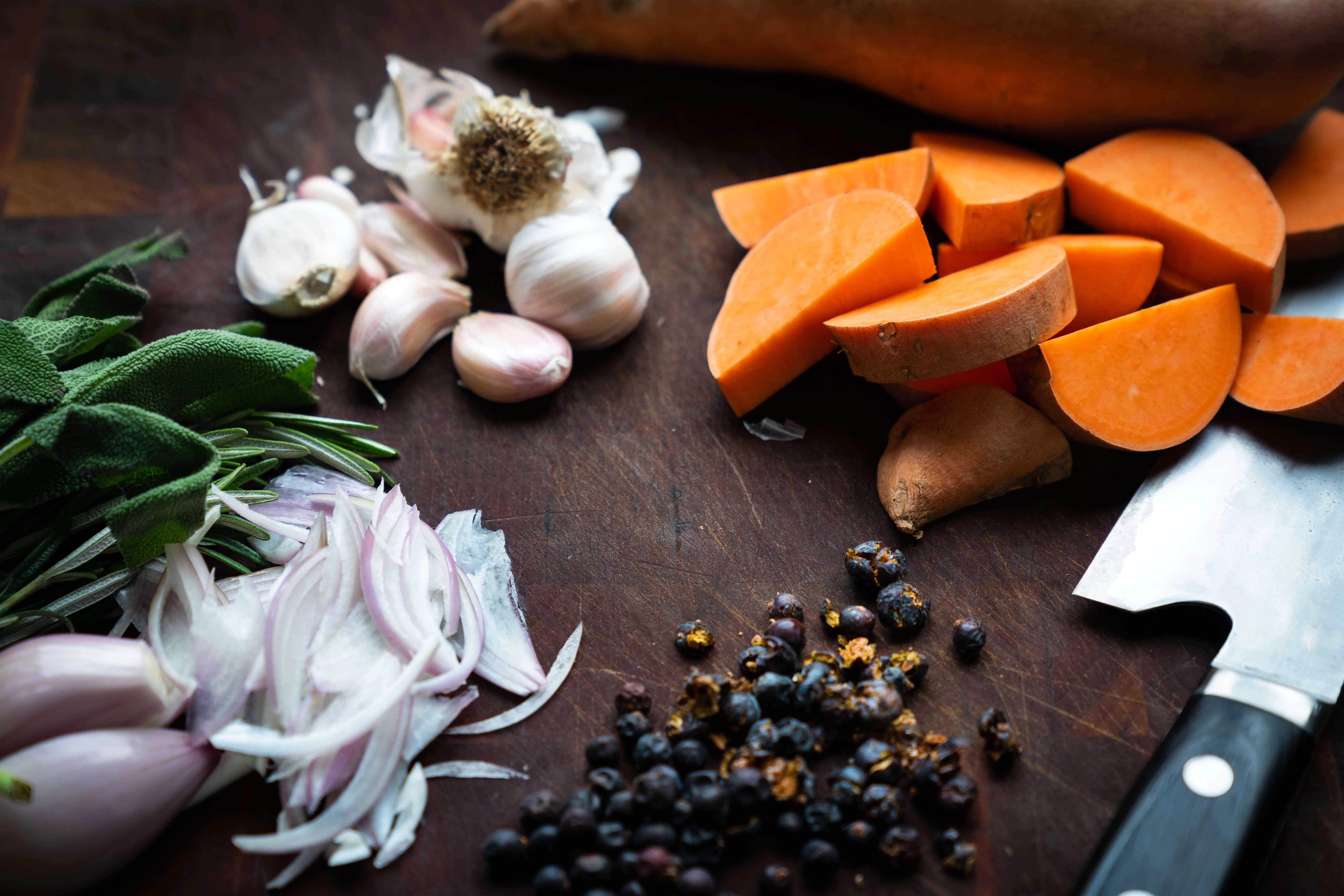 Venison Medallions with Gin and Juniper
