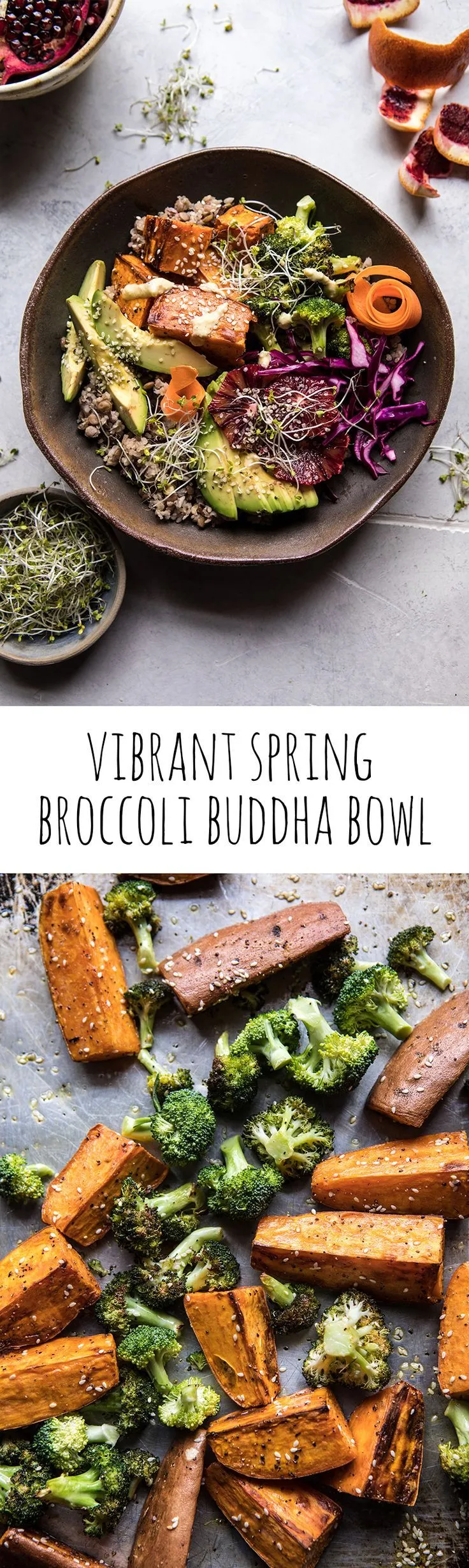 Vibrant Spring Broccoli Buddha Bowl
