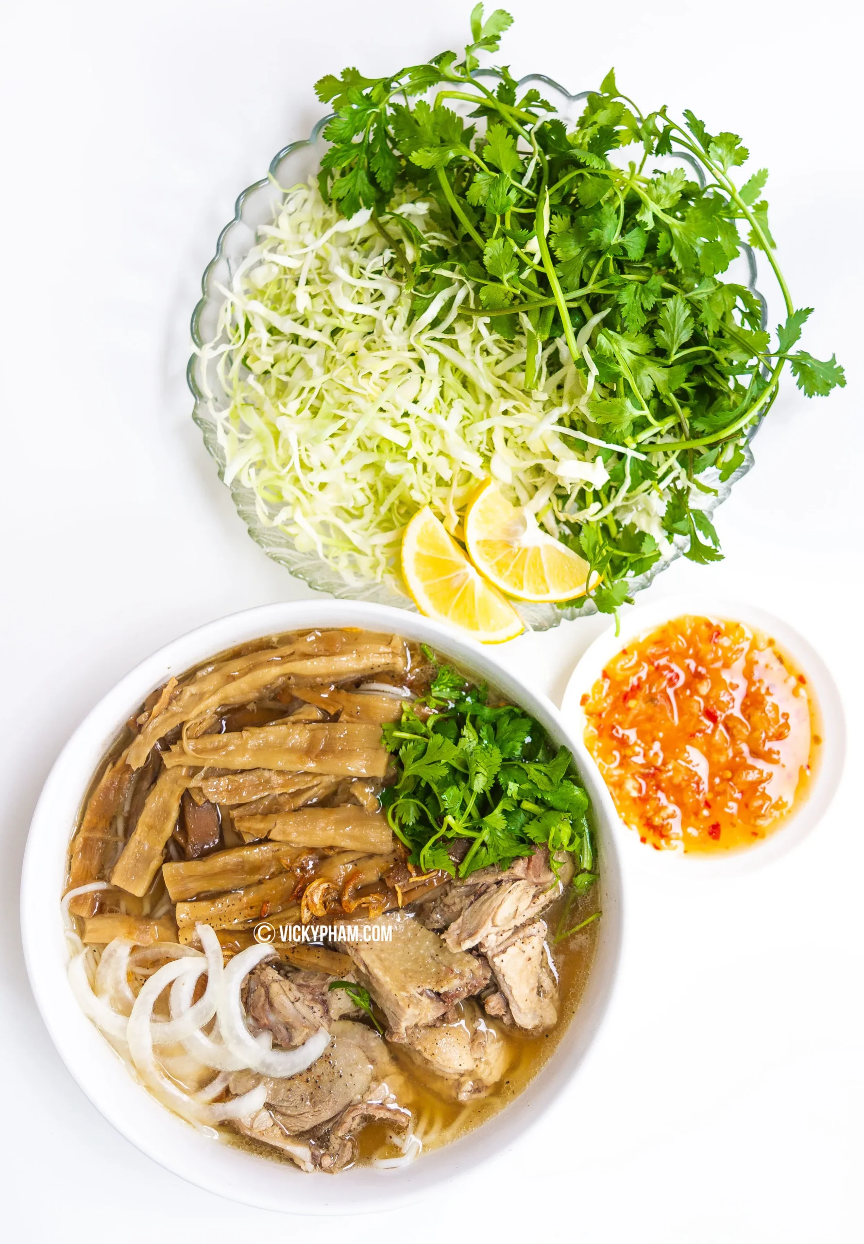 Vietnamese Duck Noodle Soup (Bun Mang Vit)