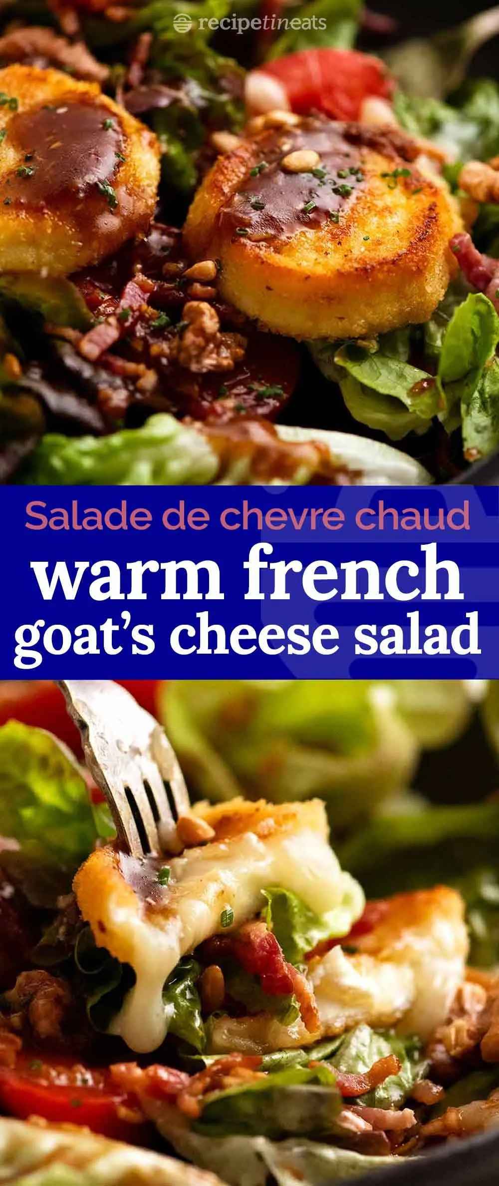 Warm French Goats Cheese Salad (Salade de Chèvre Chaud)