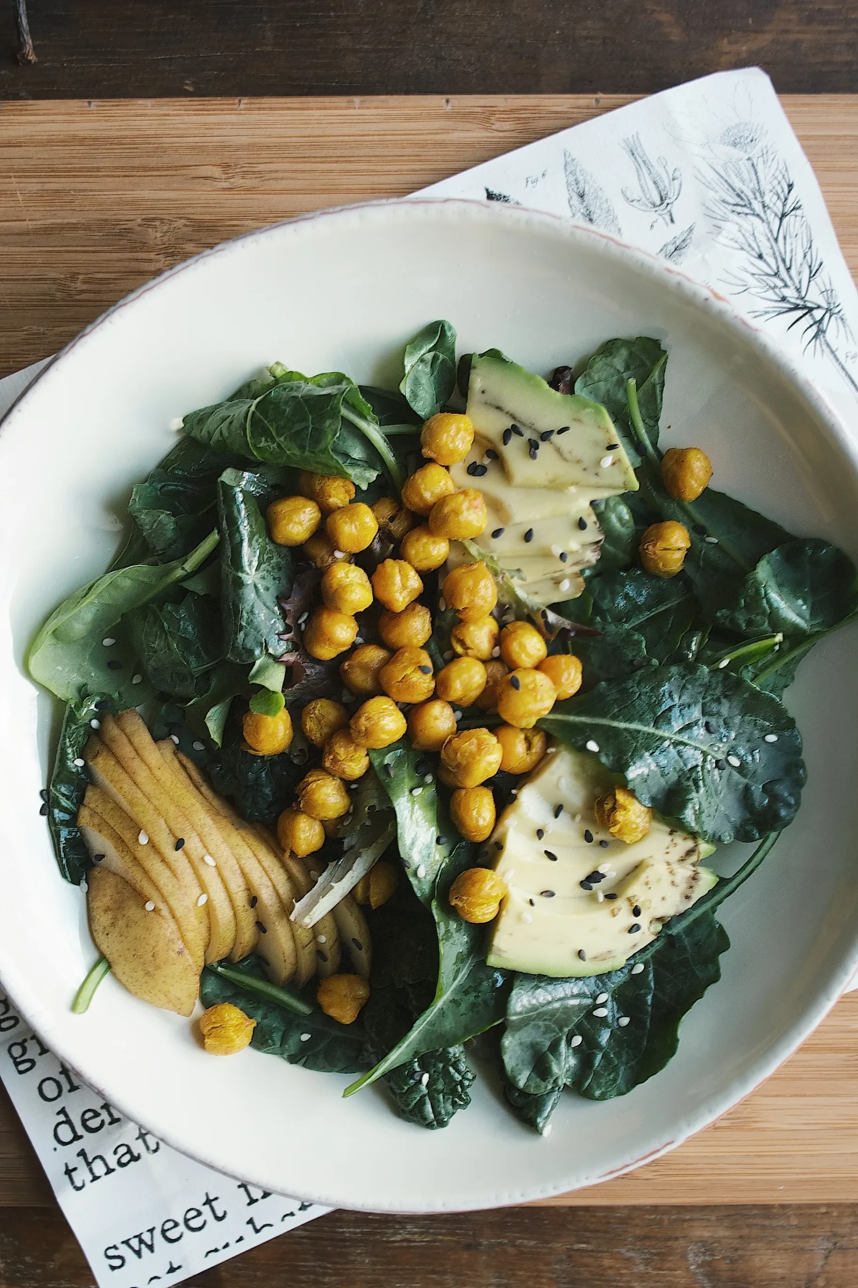 Warm Pea and Chilli Salad