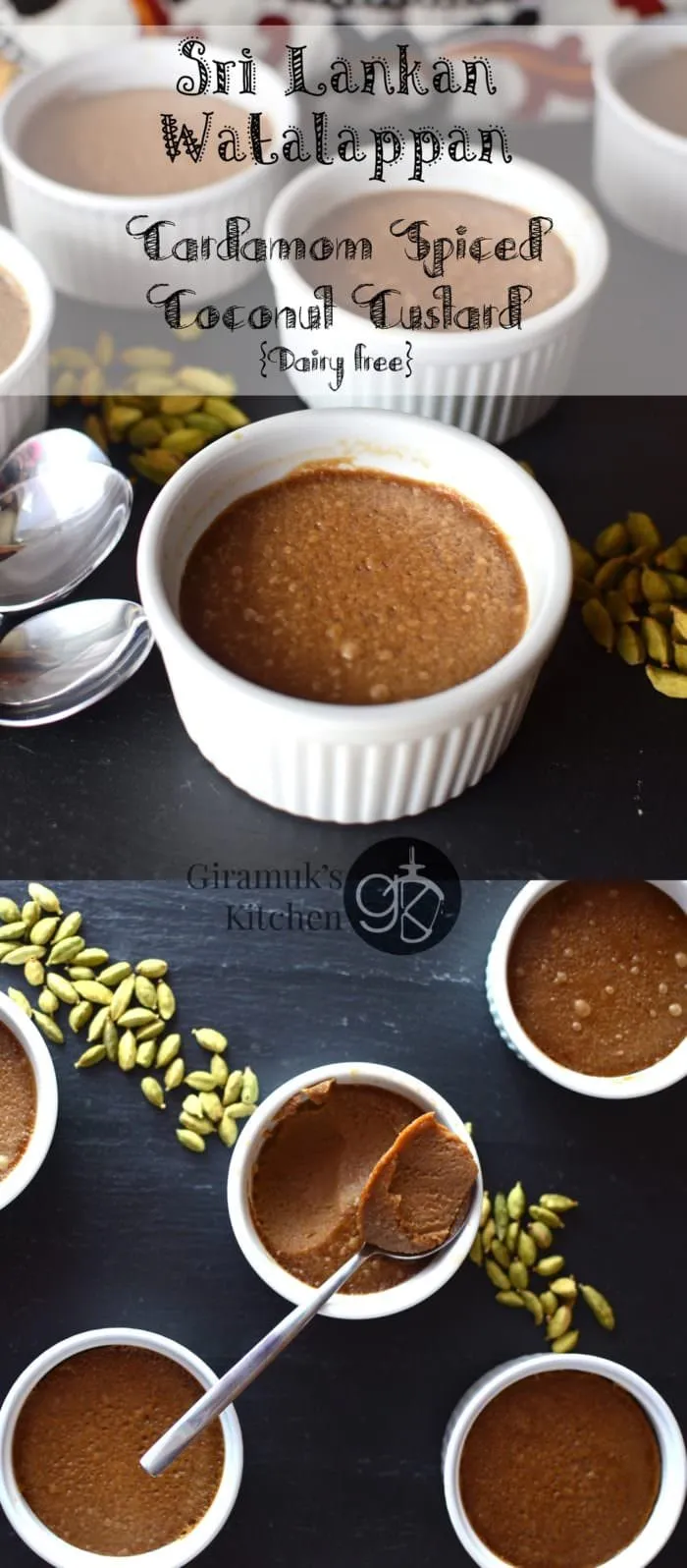 Watalappan Spiced Coconut Custard