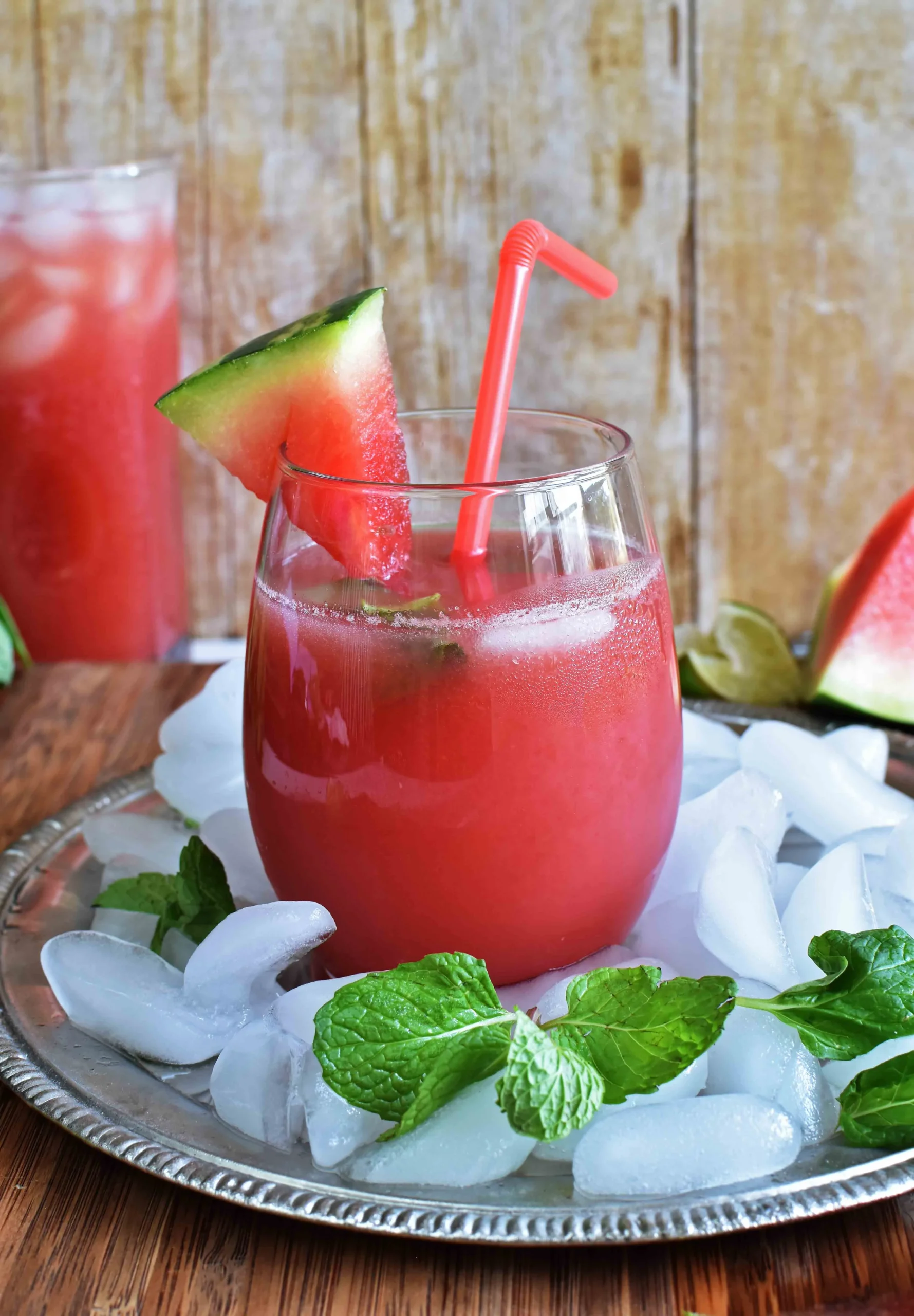Watermelon Cucumber Agua Fresca