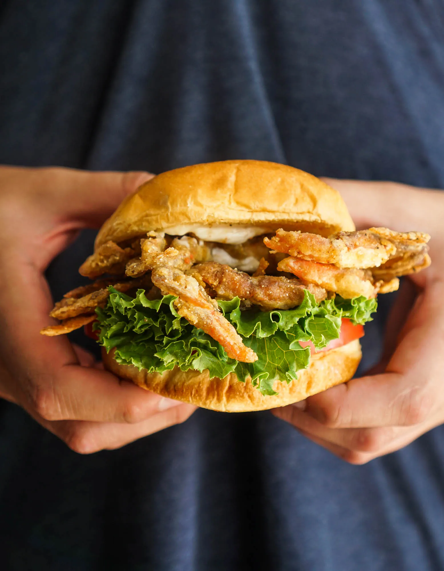 West West Soft Shell Crab Sandwich