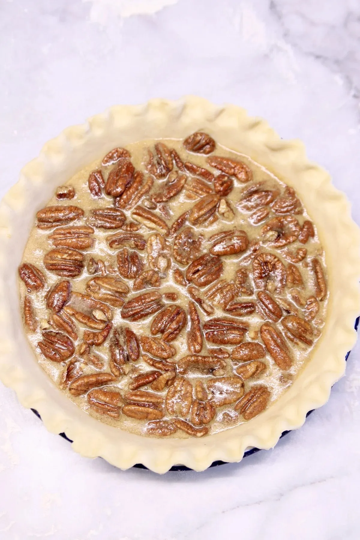 Whipped Brown Sugar Pecan Pie
