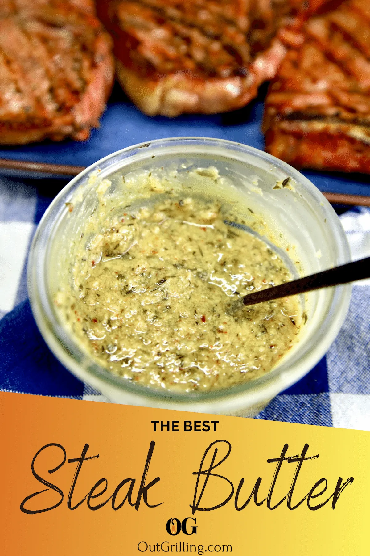 Whiskey and Country Mustard Butter Steak Butter