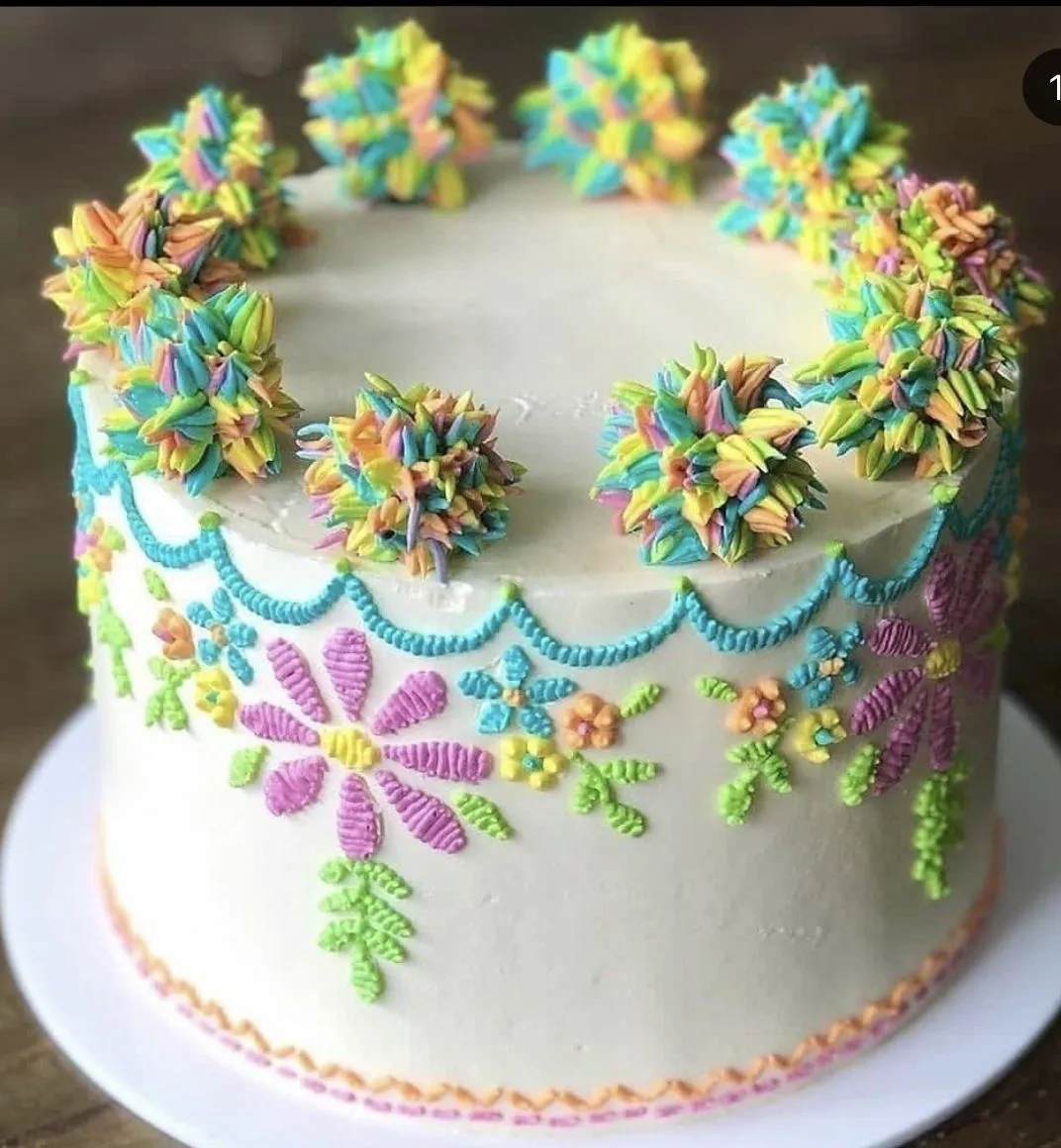 White Frosting Shirley Beadings