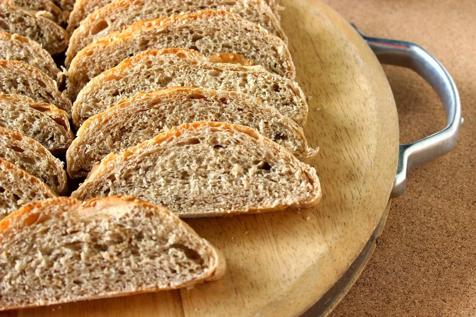 Whole Wheat Crusty French Bread