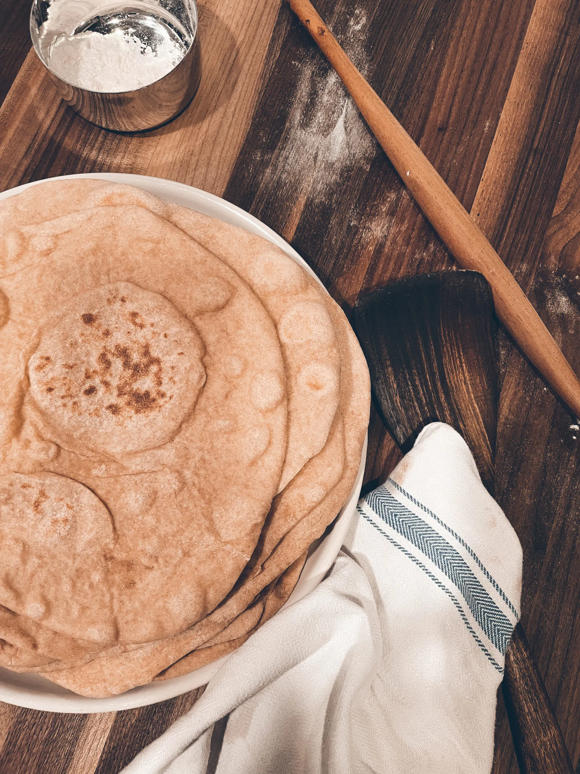 Whole Wheat Flatbread Chapati