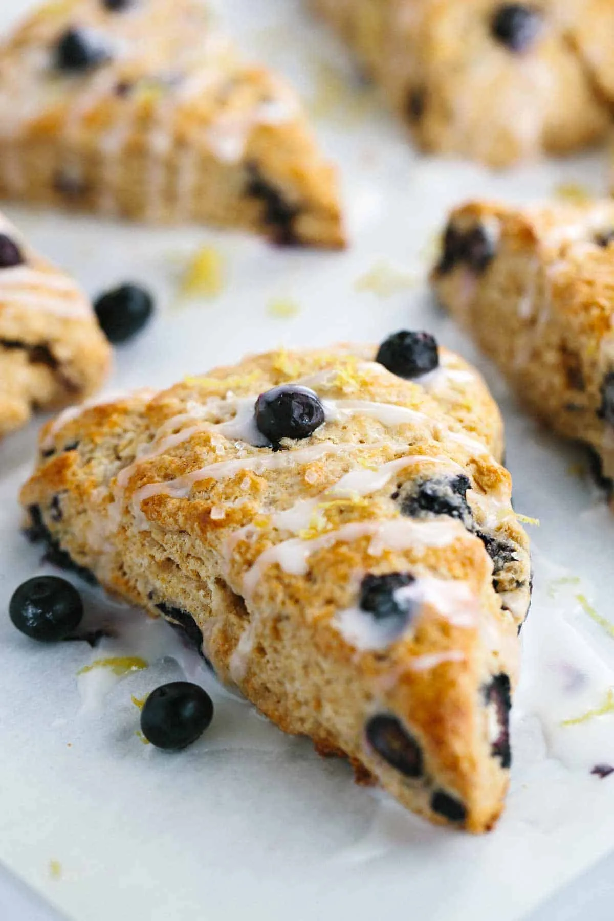 Whole Wheat Fruit Scones