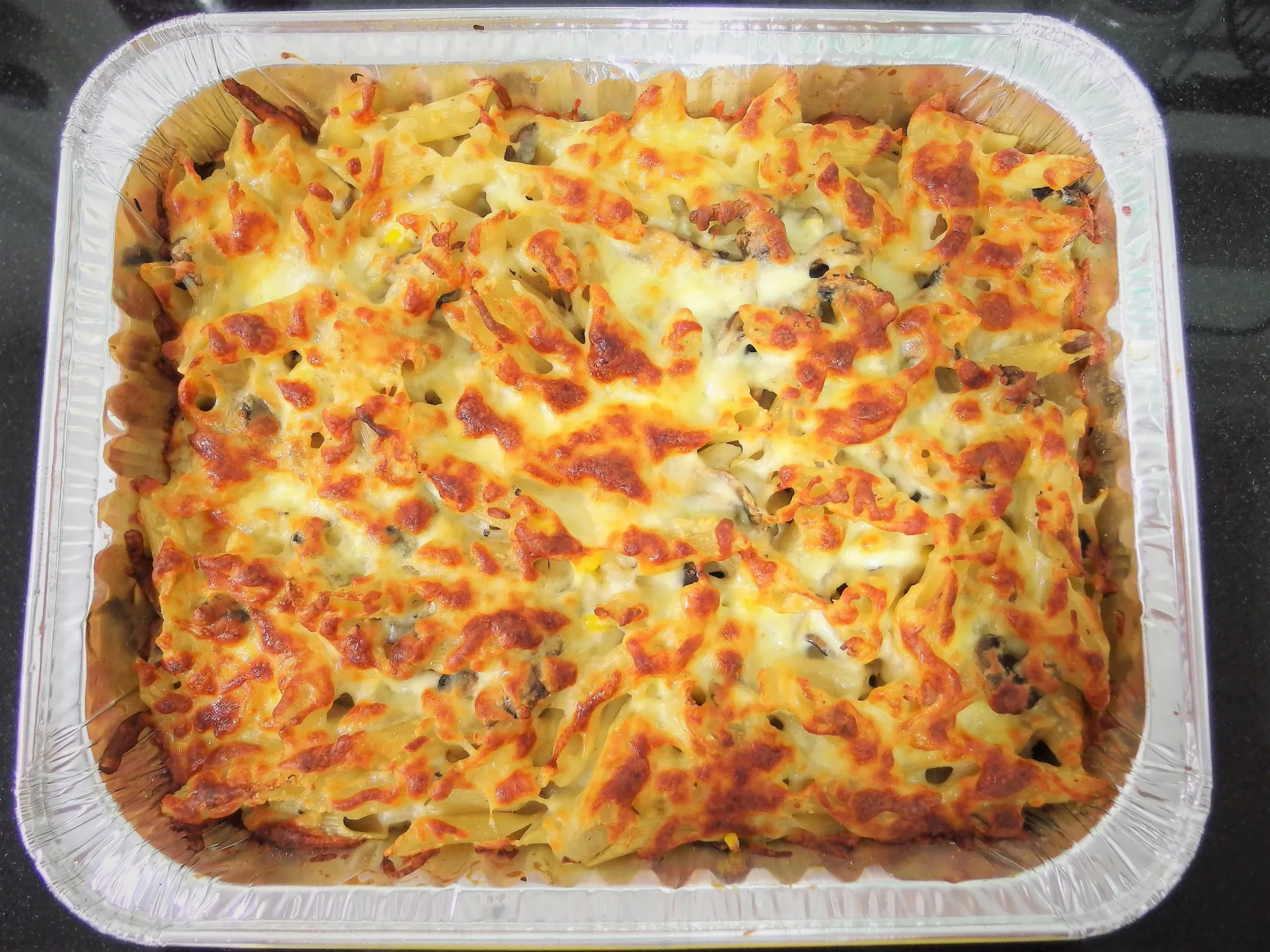 Wild Mushroom Pasta Bake