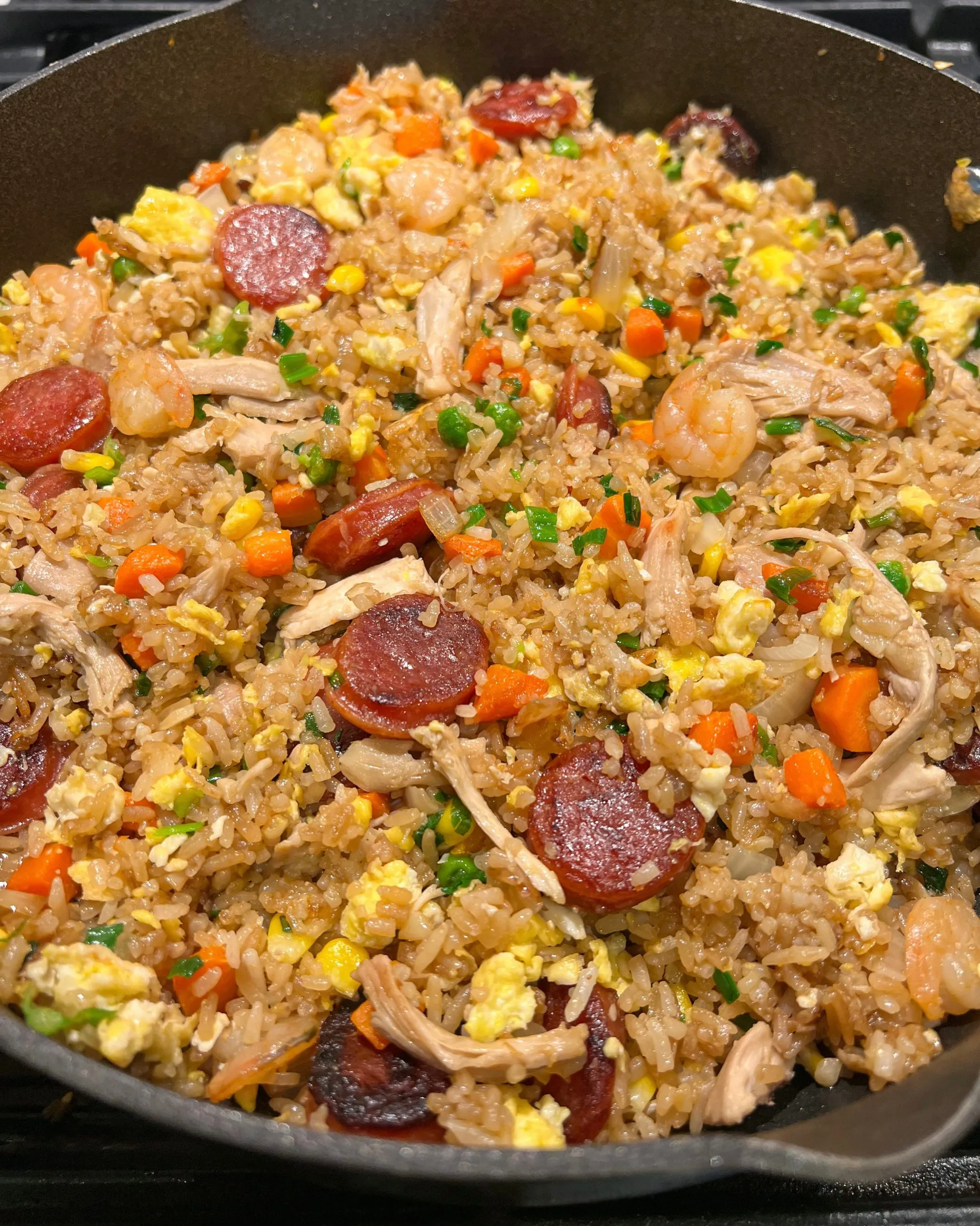 Yangzhou Fried Rice with Shrimp