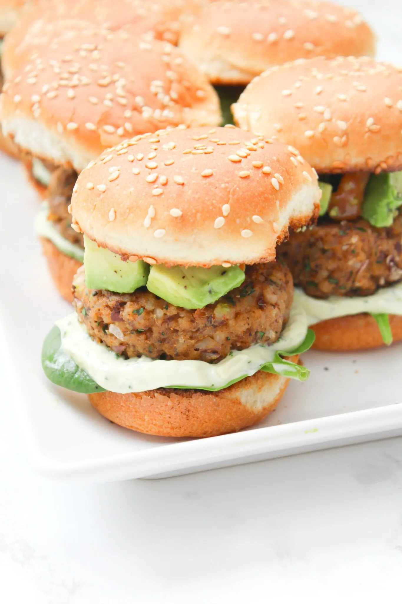 Zesty Black Bean Sliders